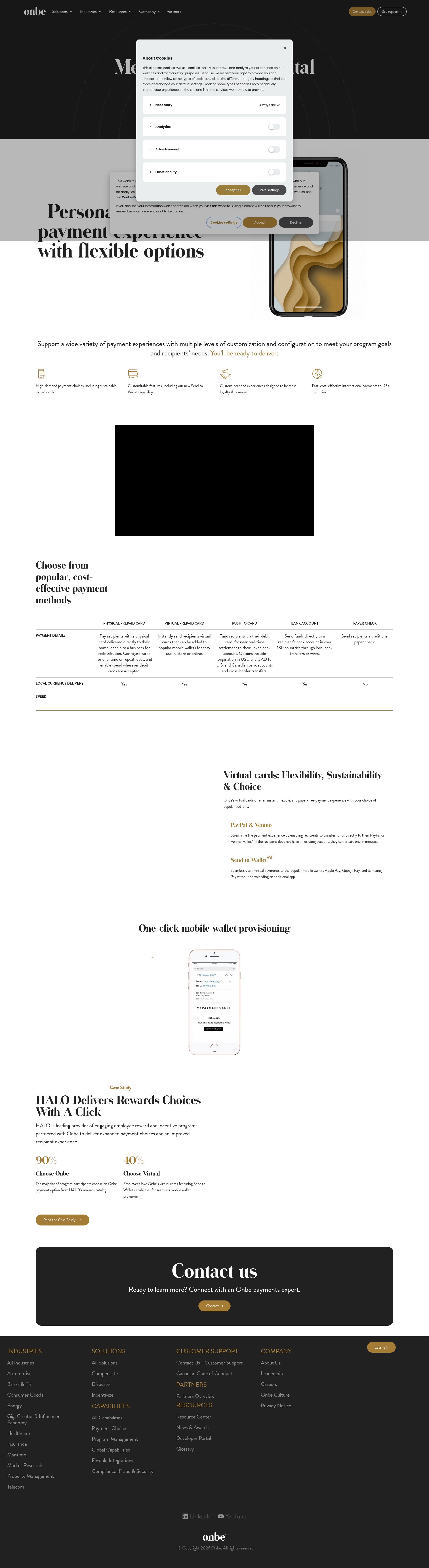 Landing Page