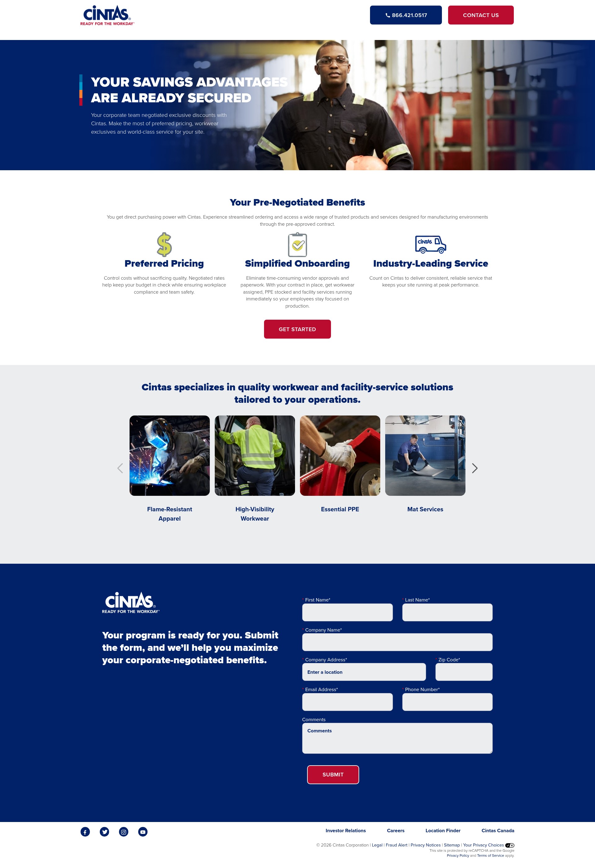 Landing Page
