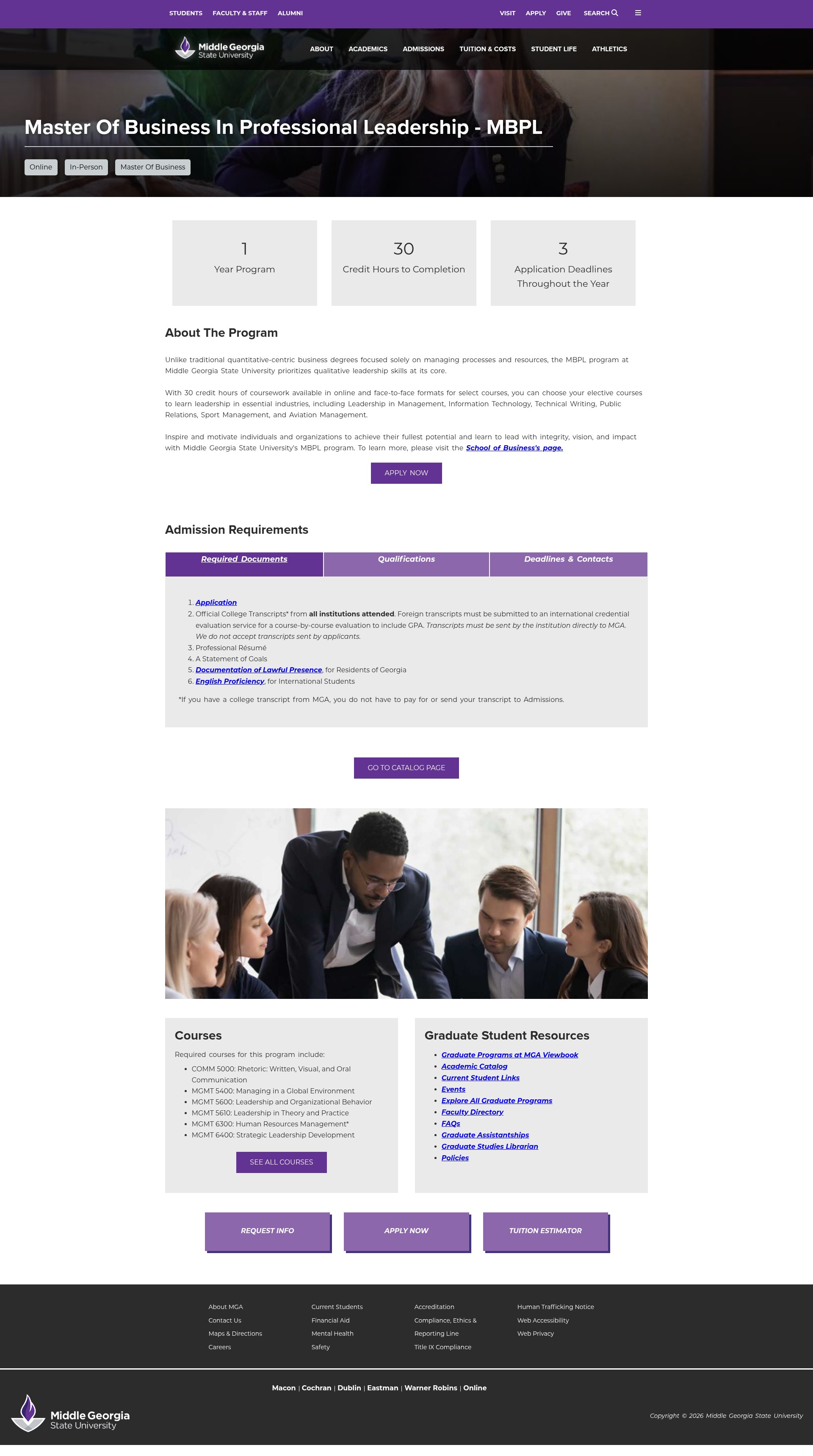 Landing Page