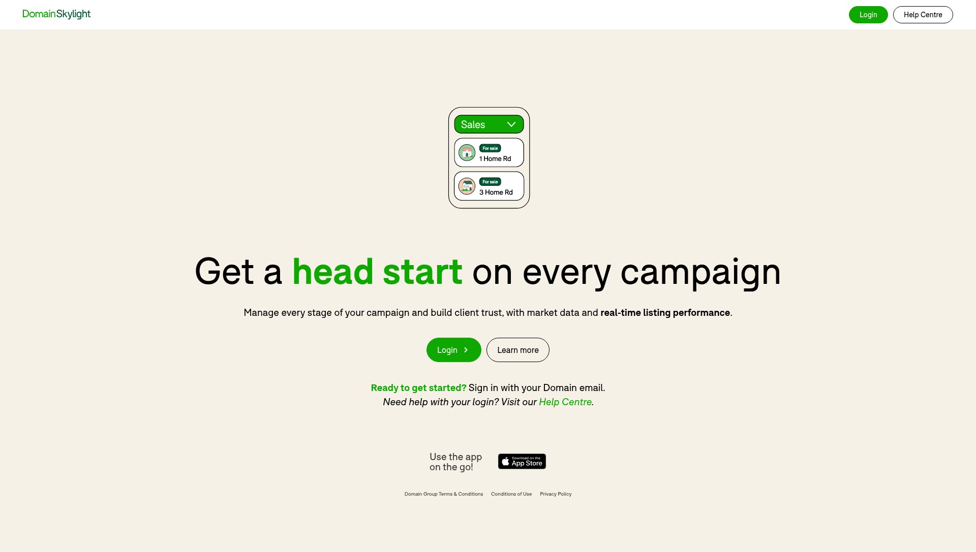 Landing Page