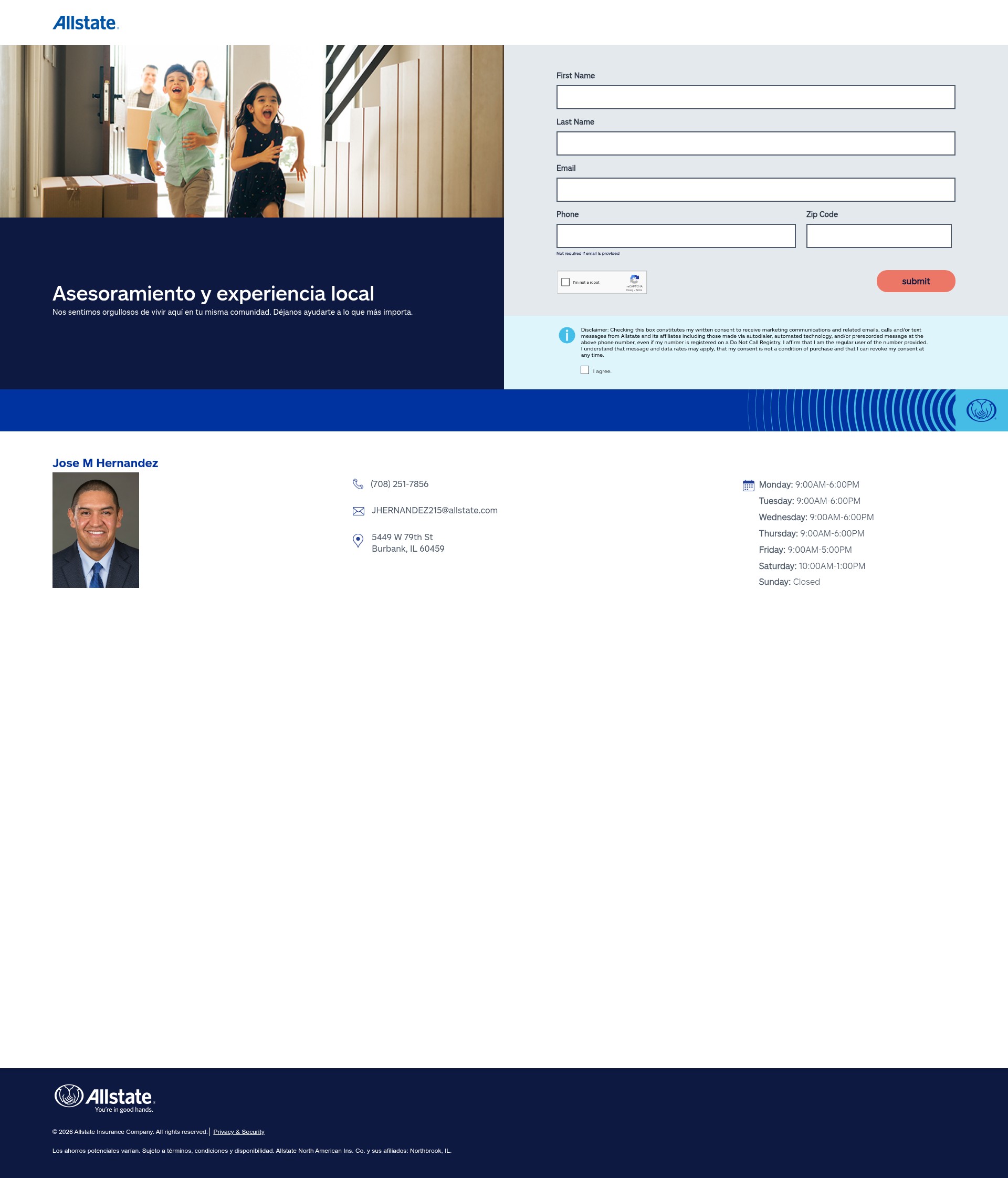 Landing Page