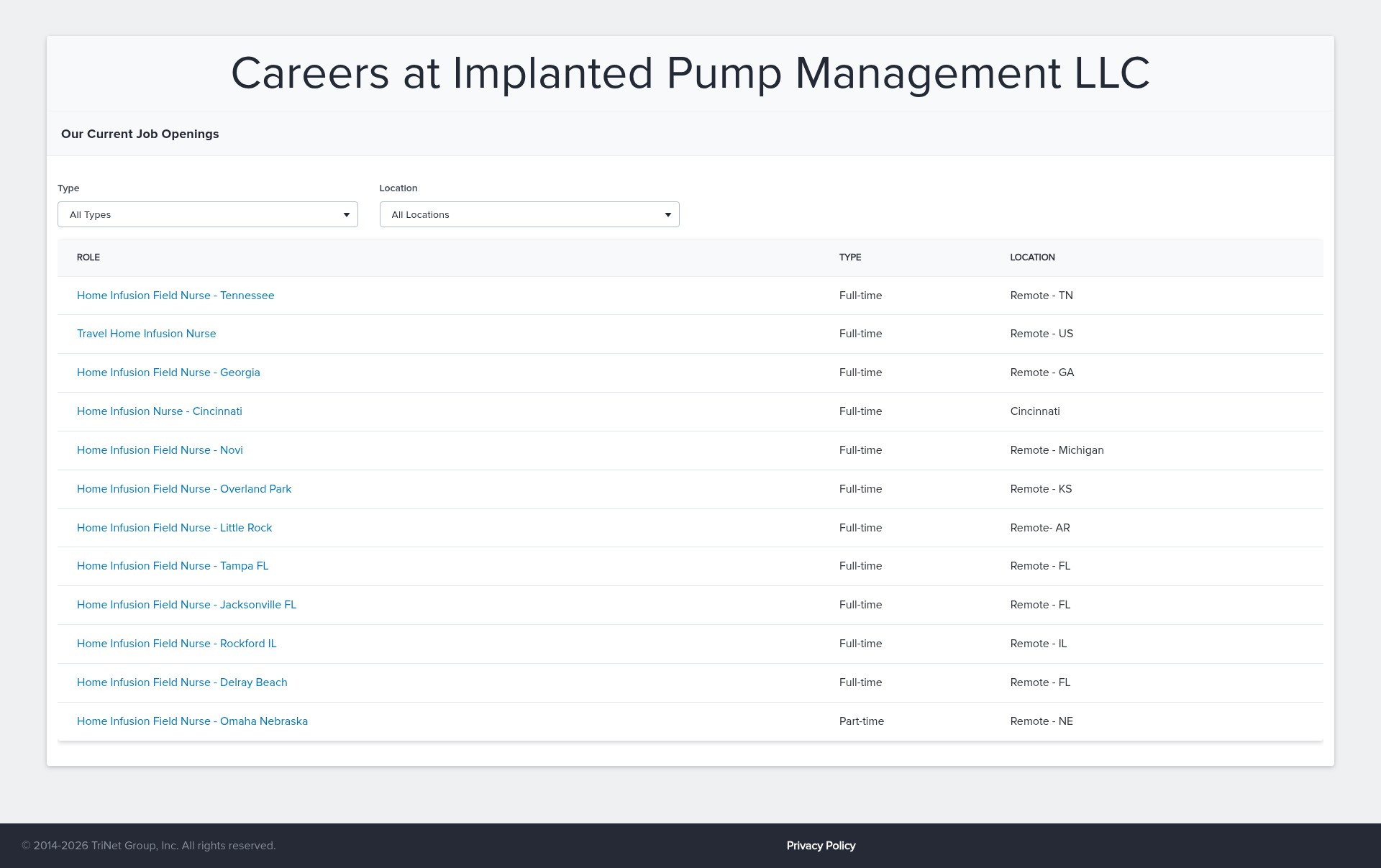 Landing Page