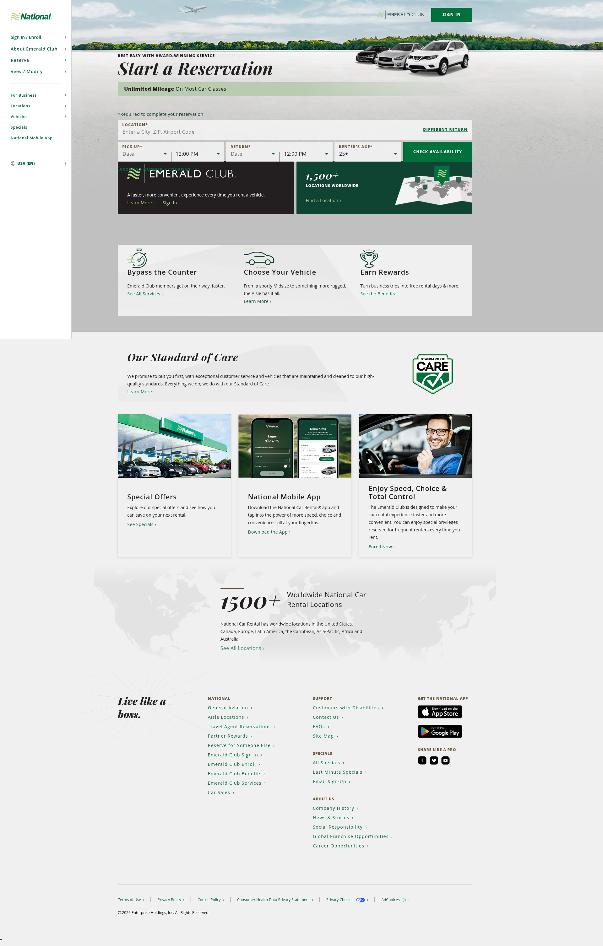 Landing Page