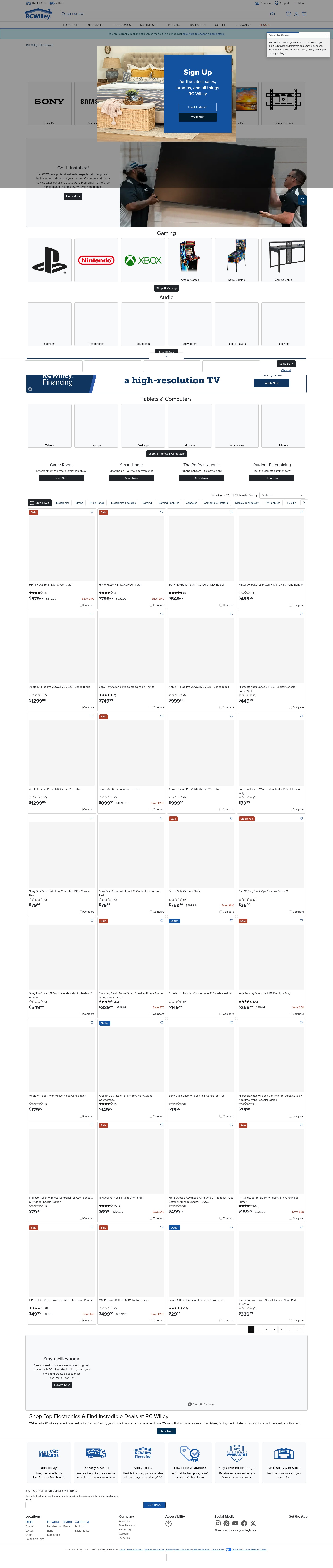 Landing Page
