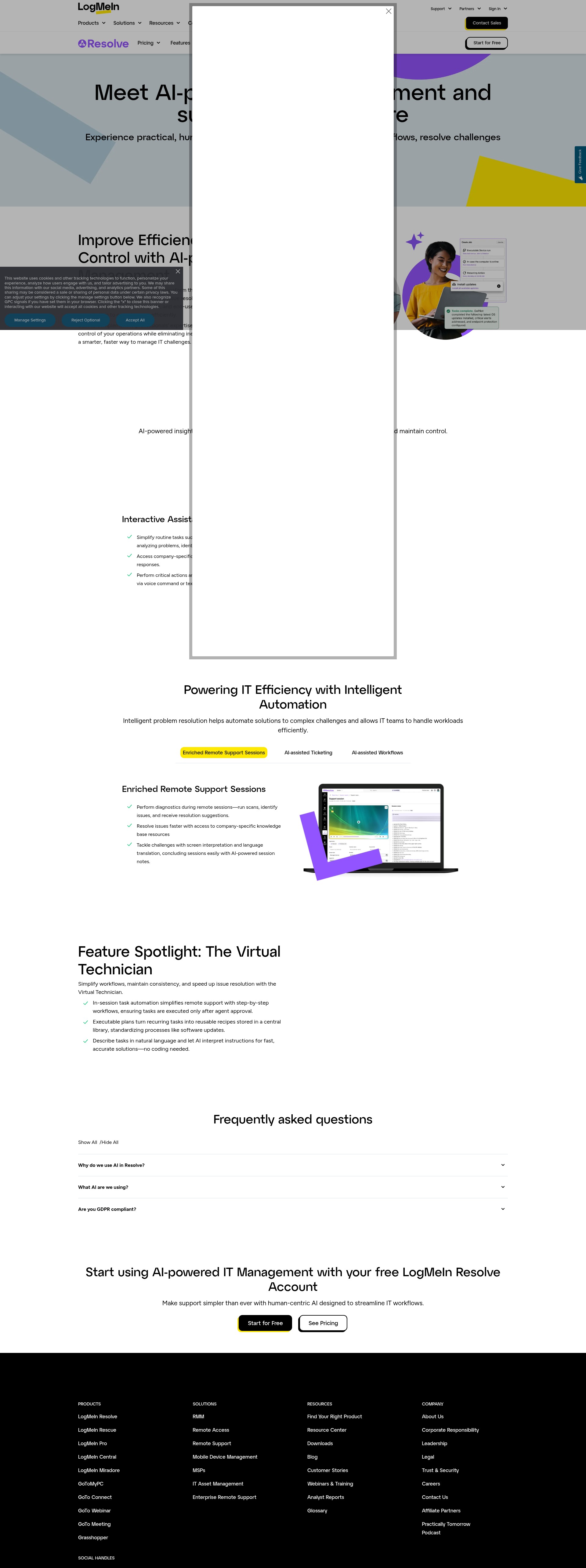 Landing Page