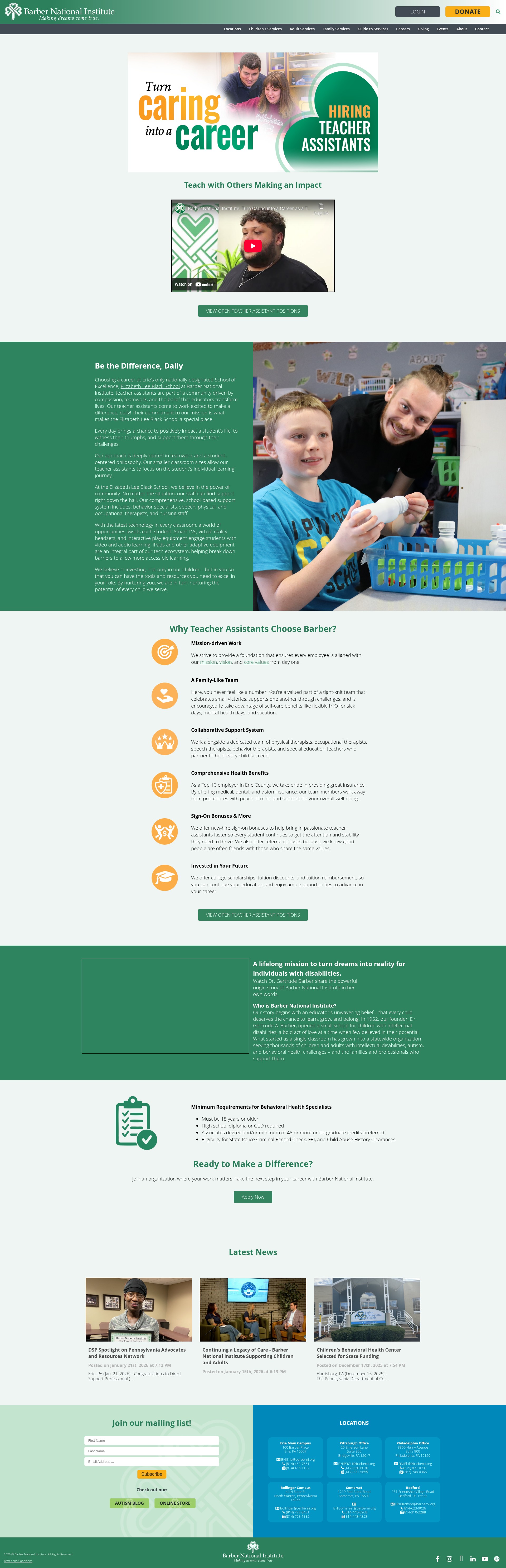 Landing Page
