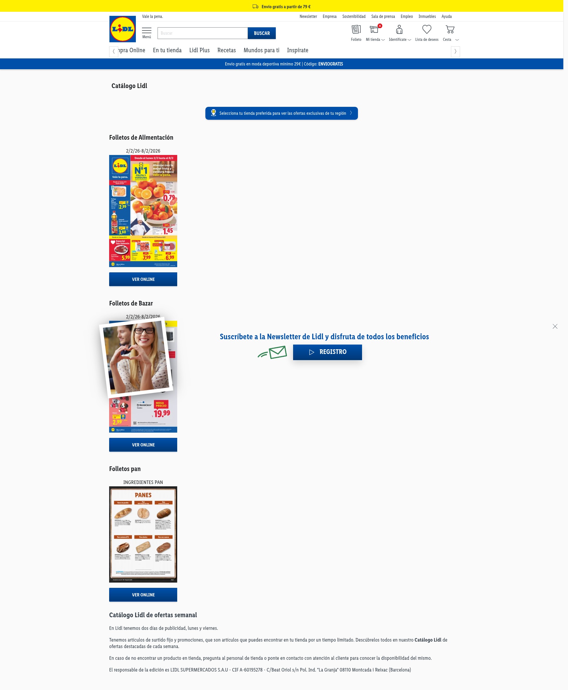 Landing Page