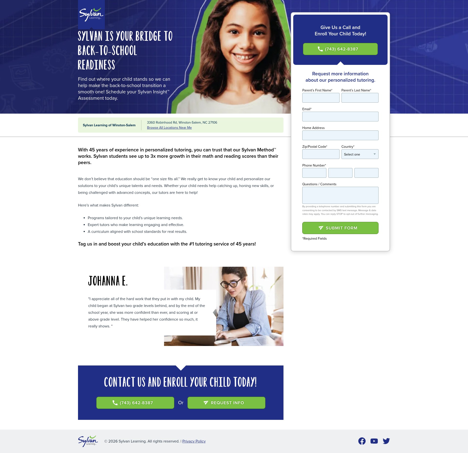 Landing Page