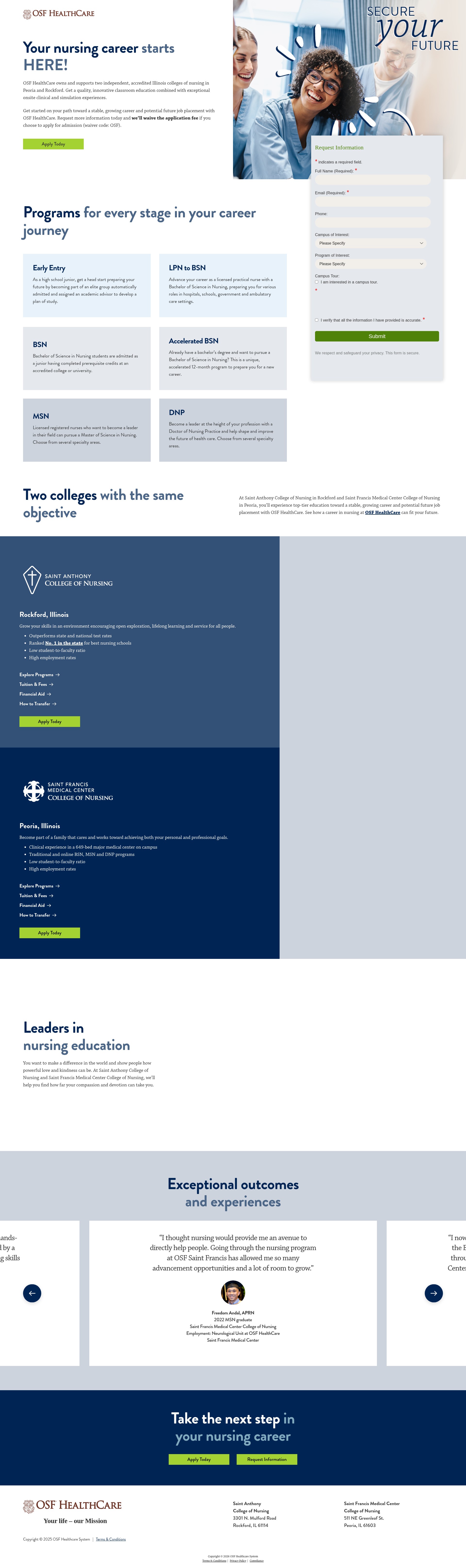 Landing Page