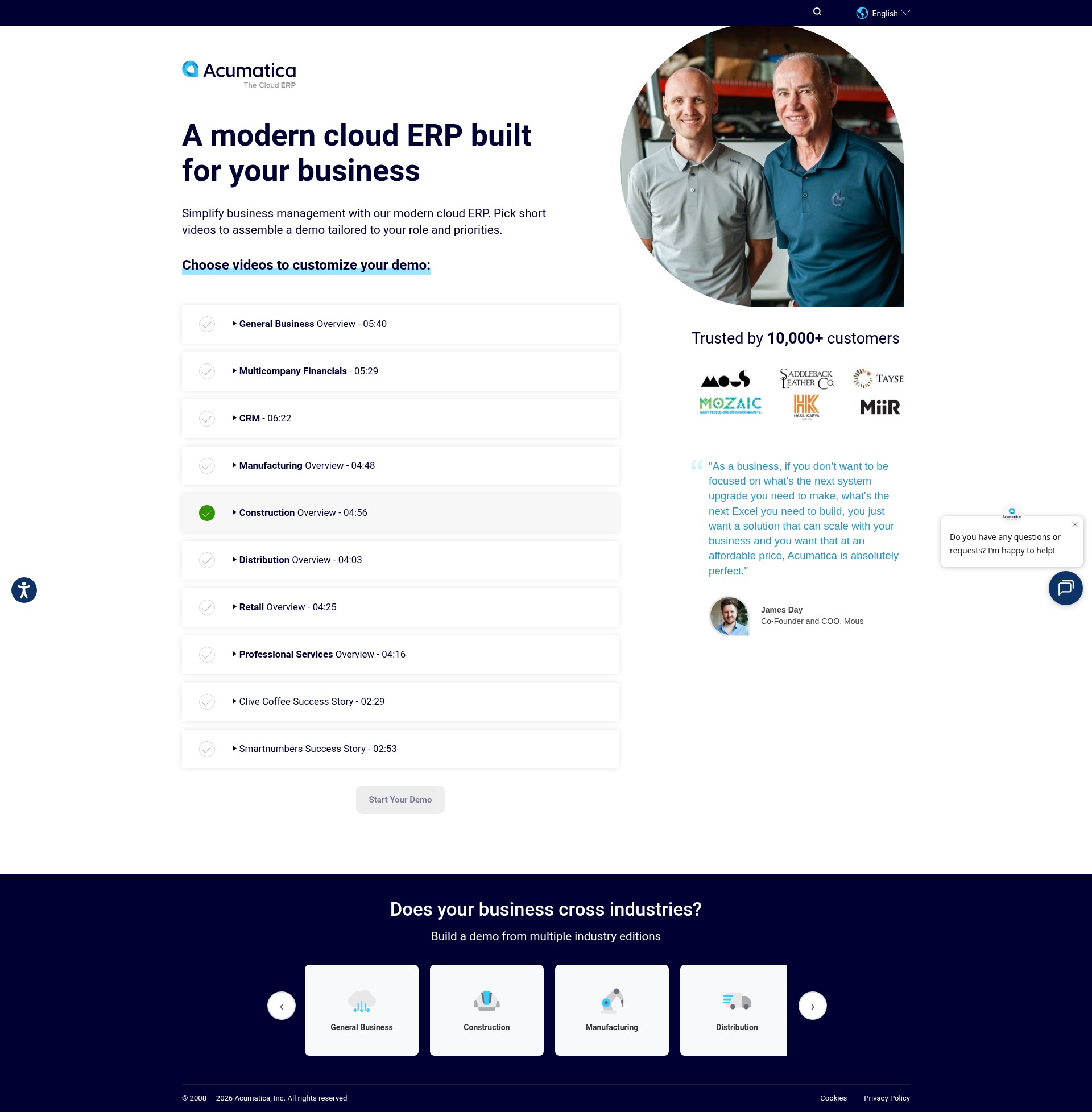 Landing Page