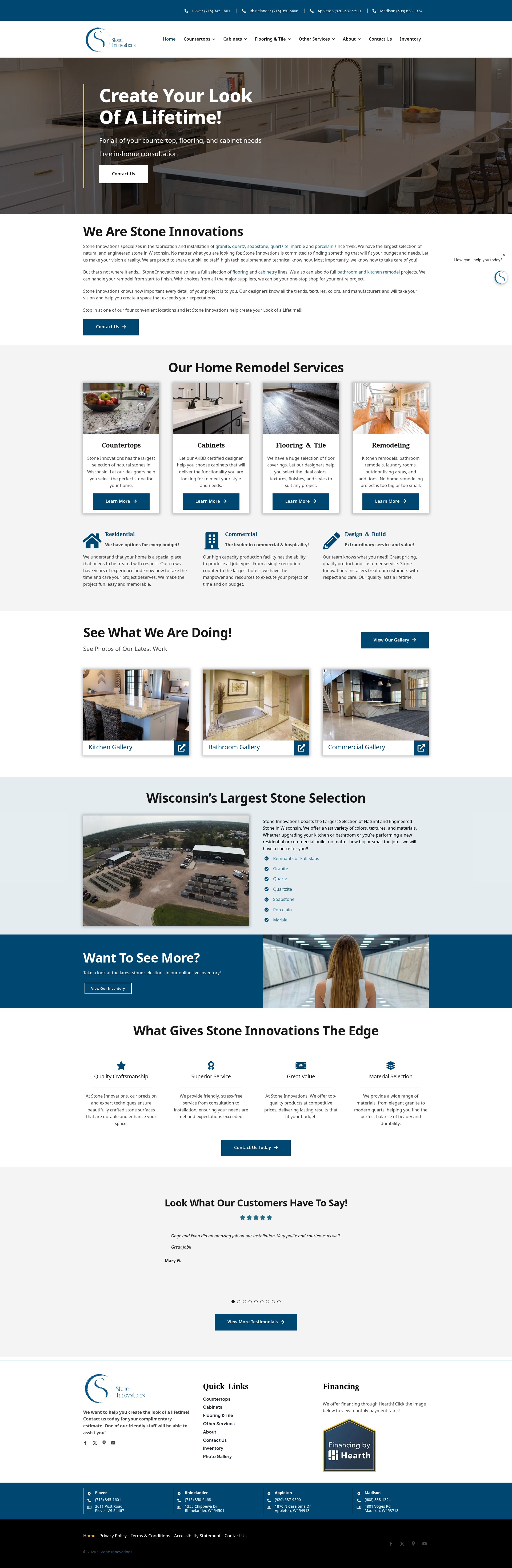 Landing Page