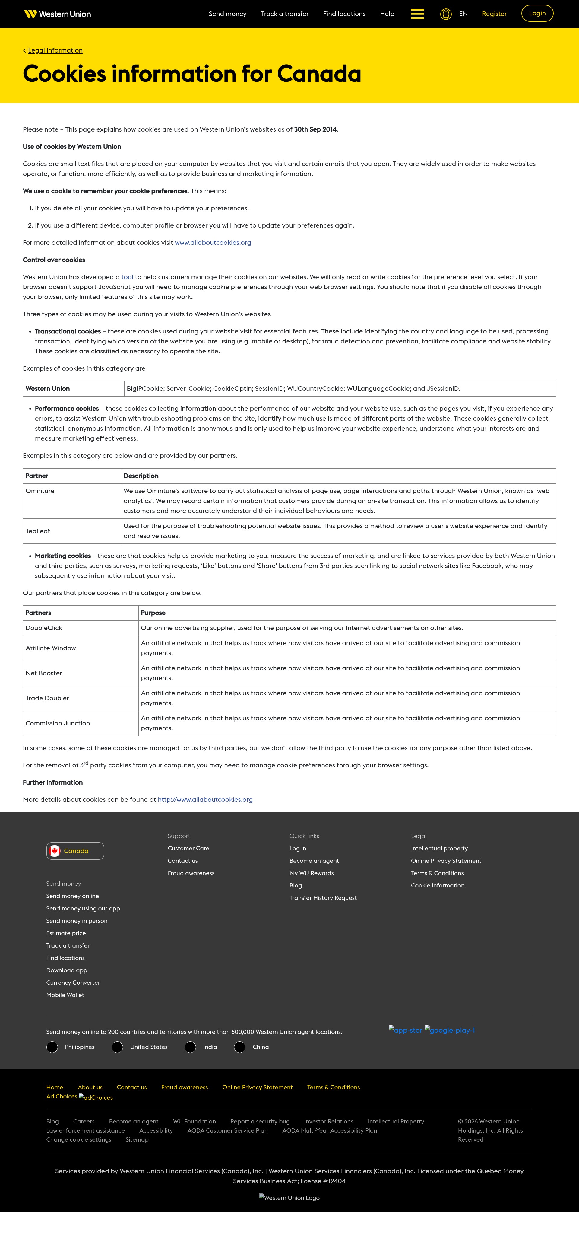 Landing Page