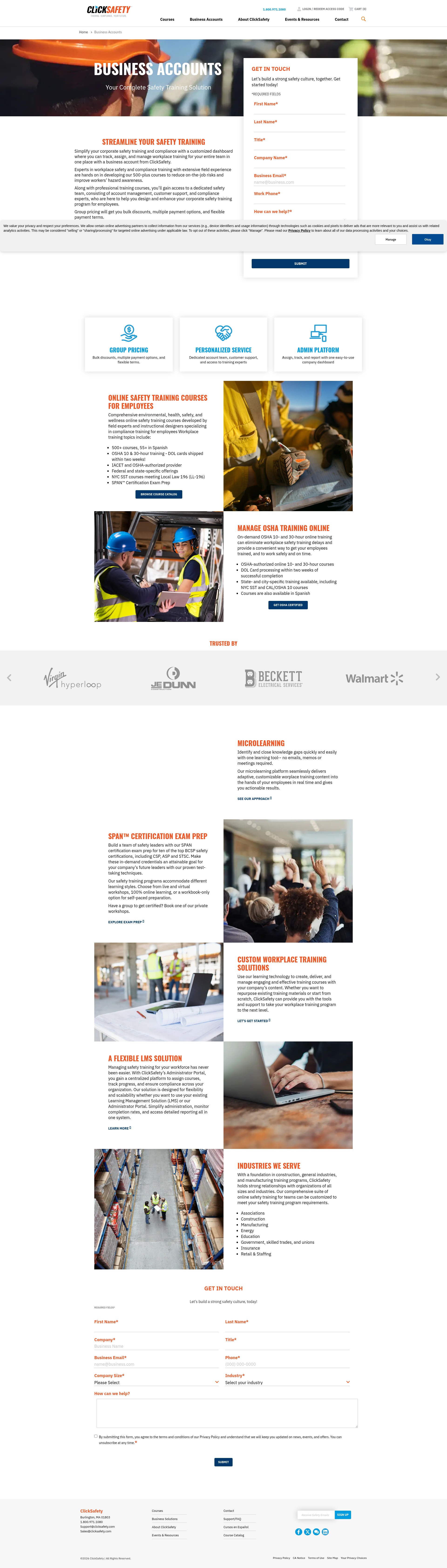 Landing Page