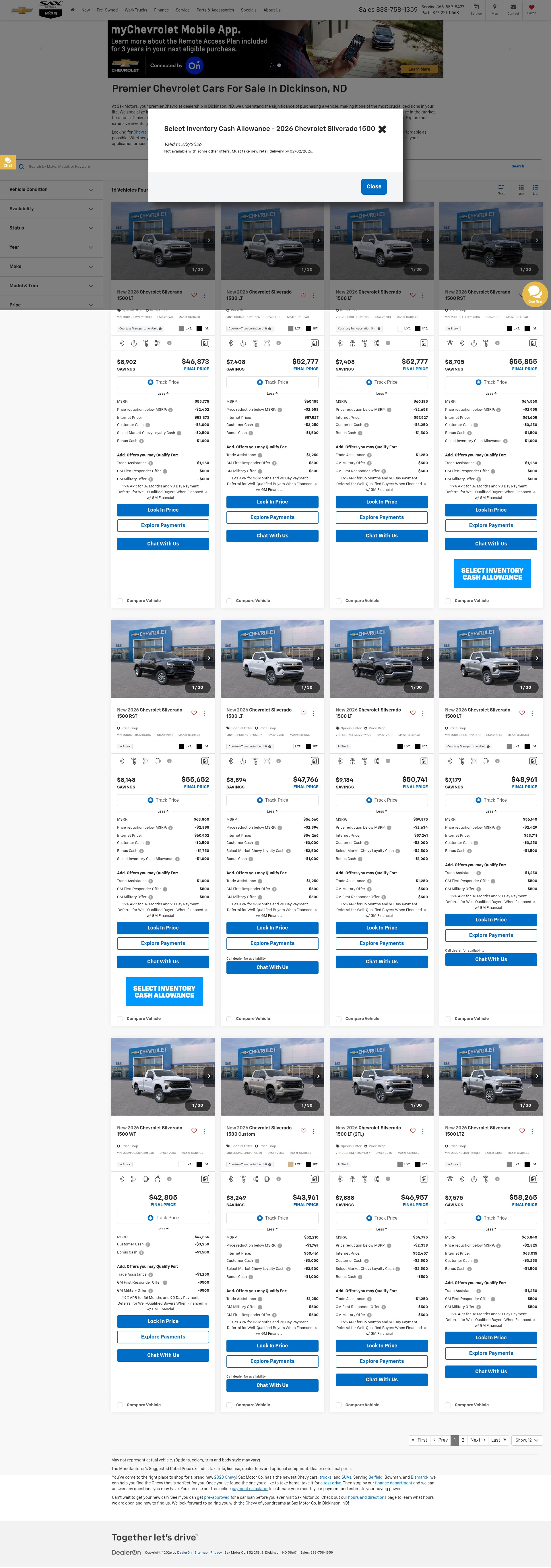 Landing Page