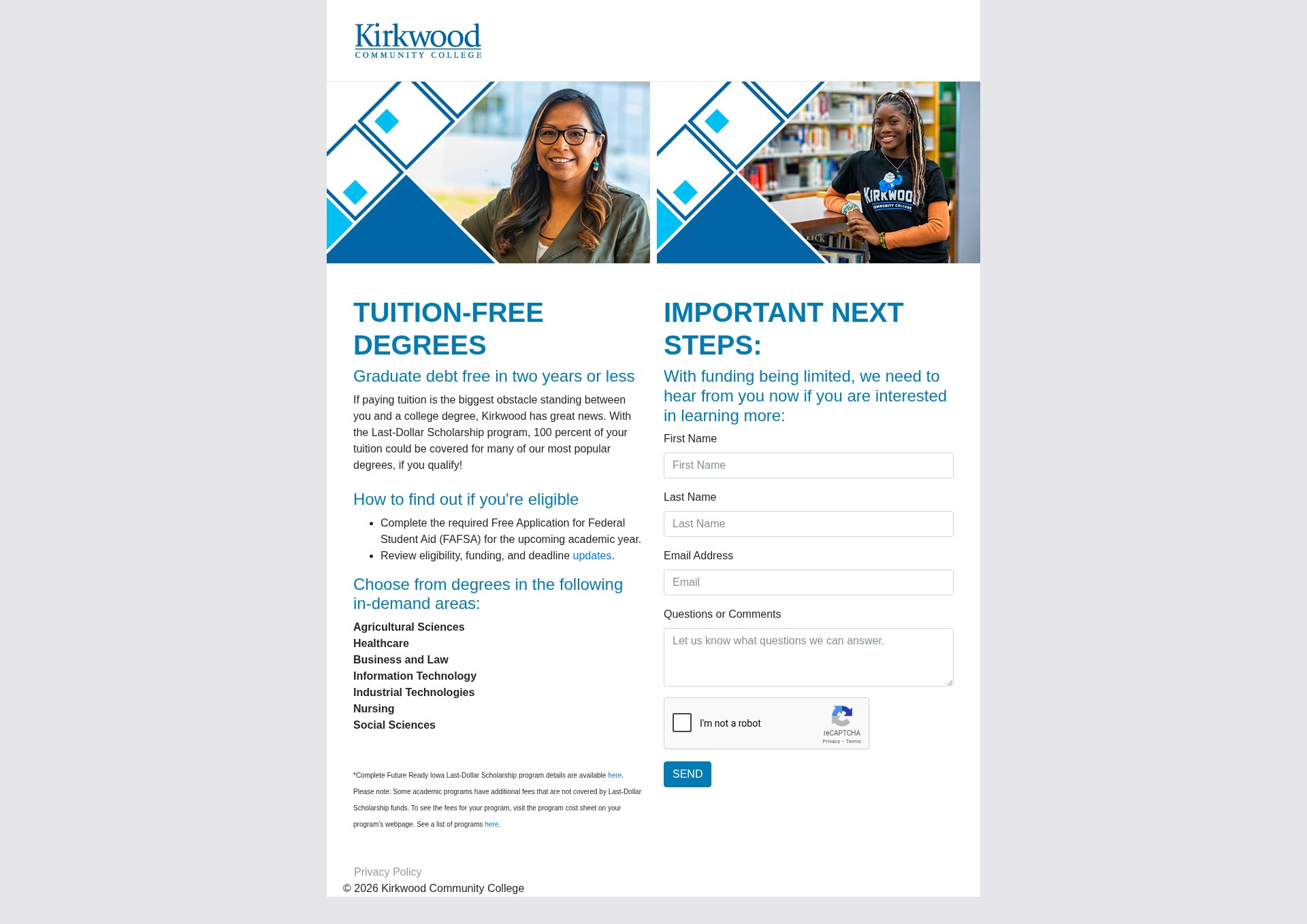 Landing Page