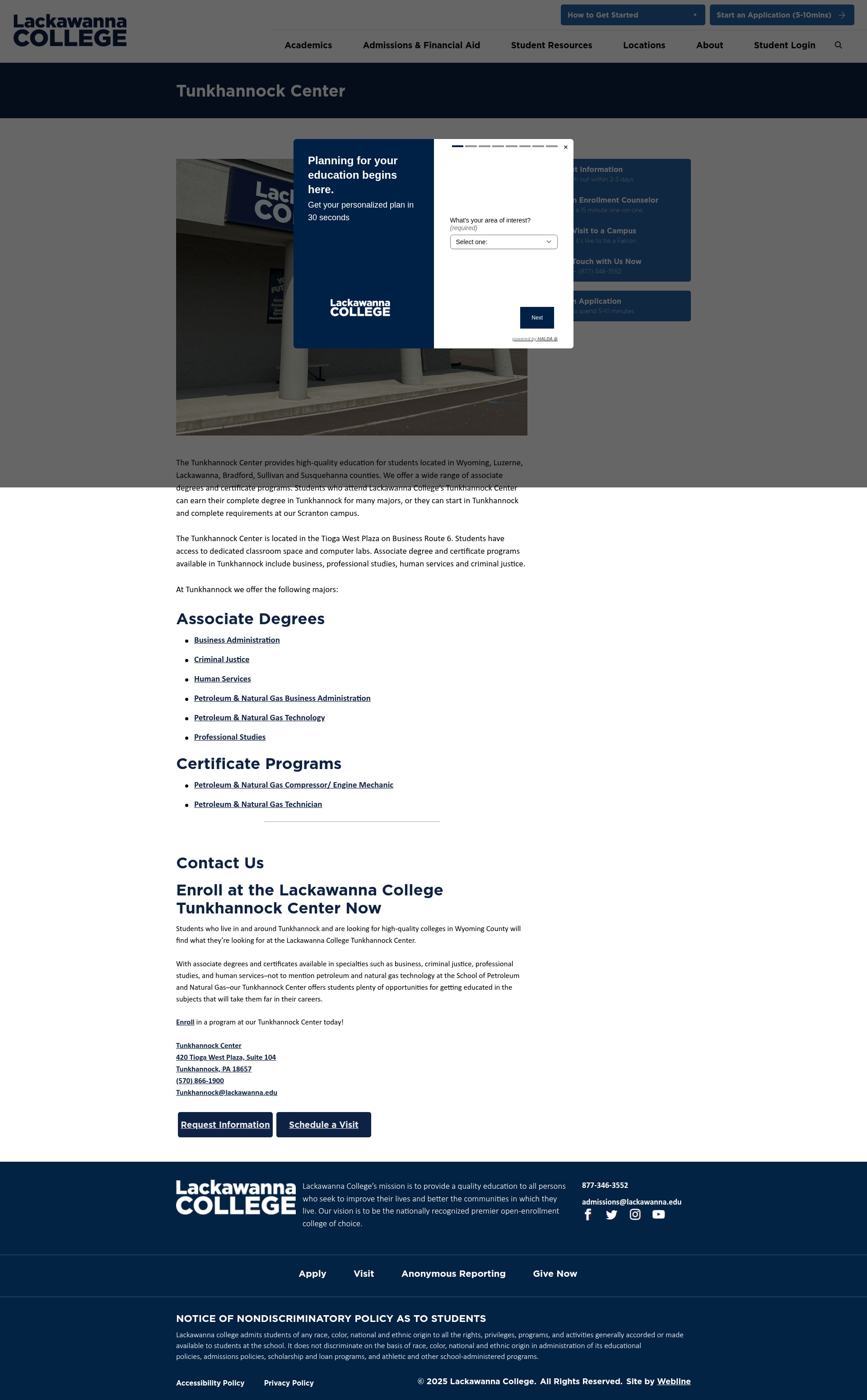 Landing Page