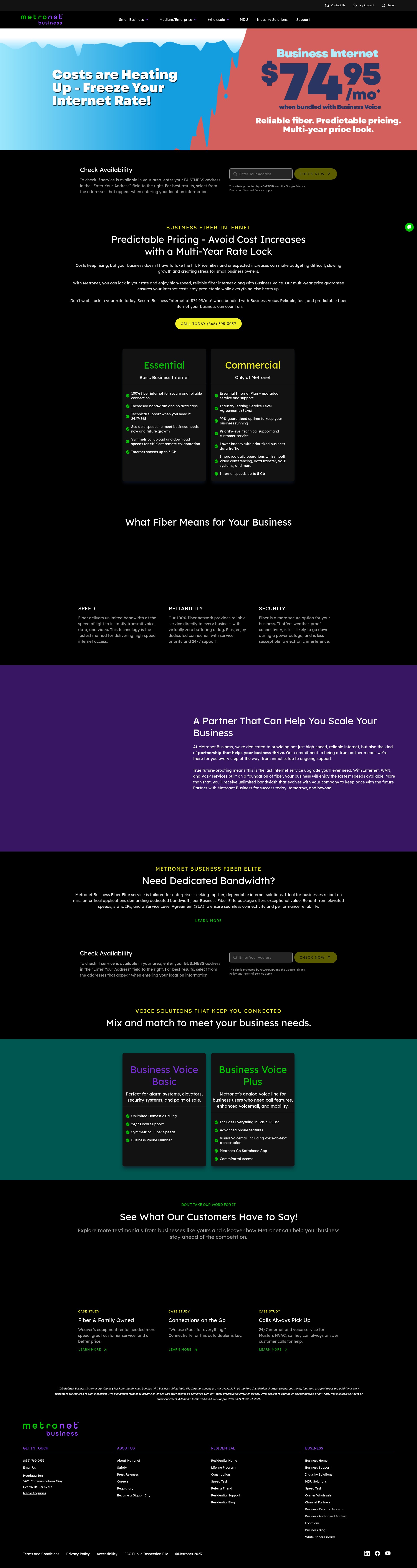 Landing Page