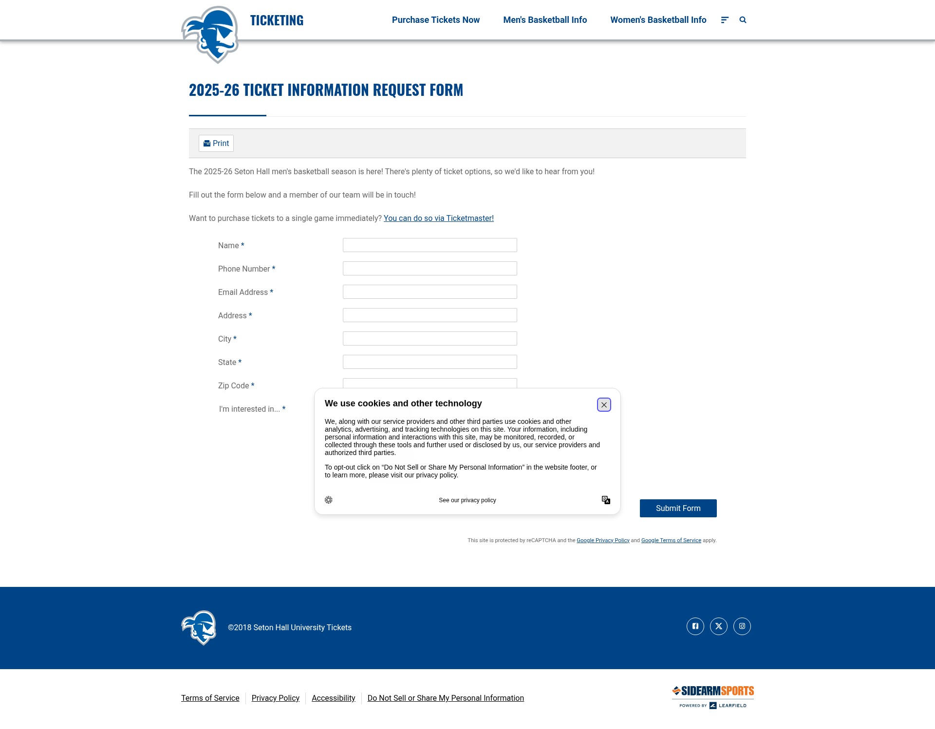 Landing Page