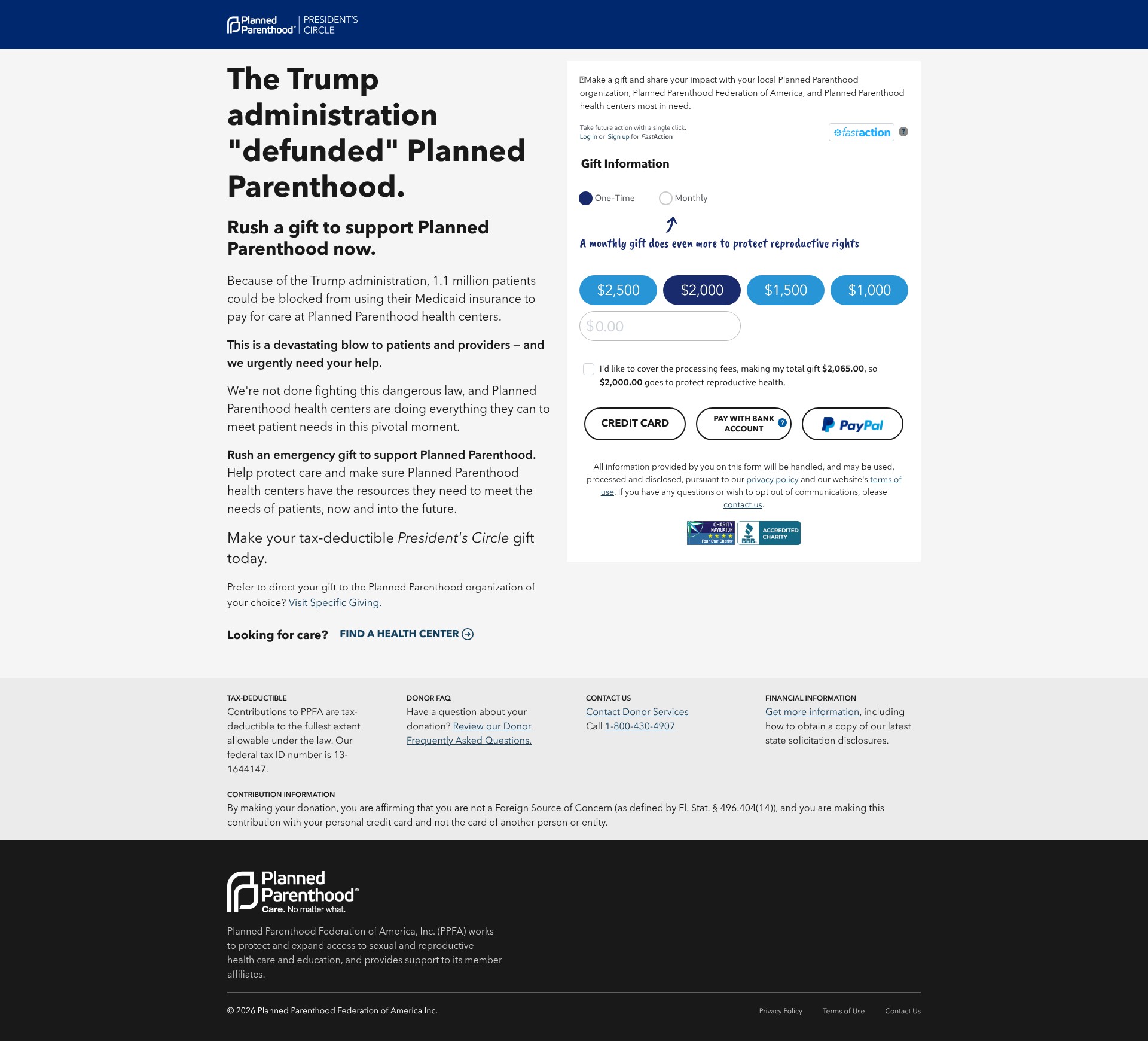 Landing Page