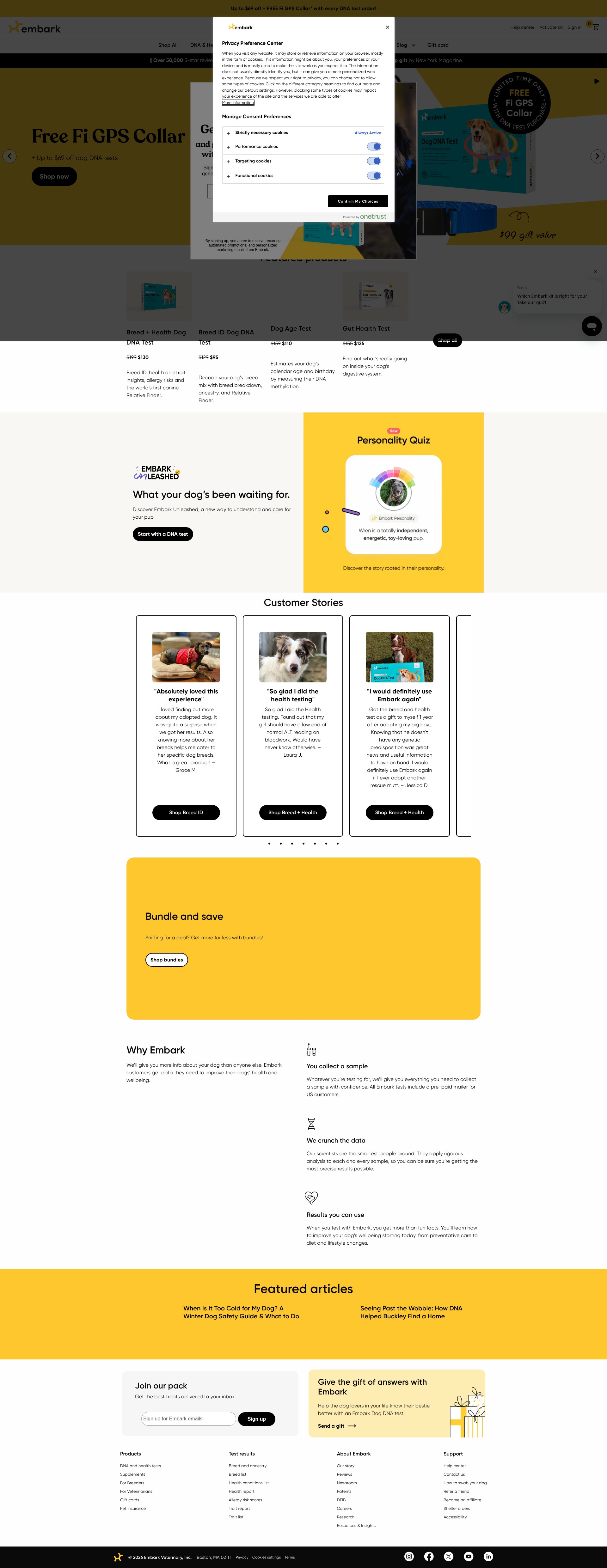 Landing Page