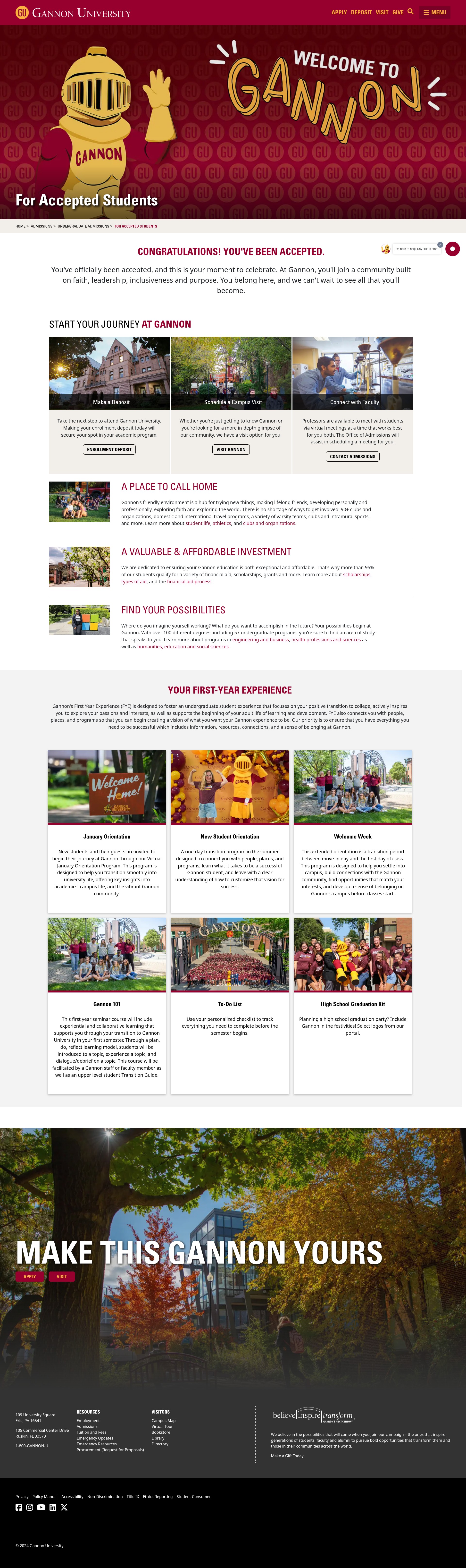 Landing Page