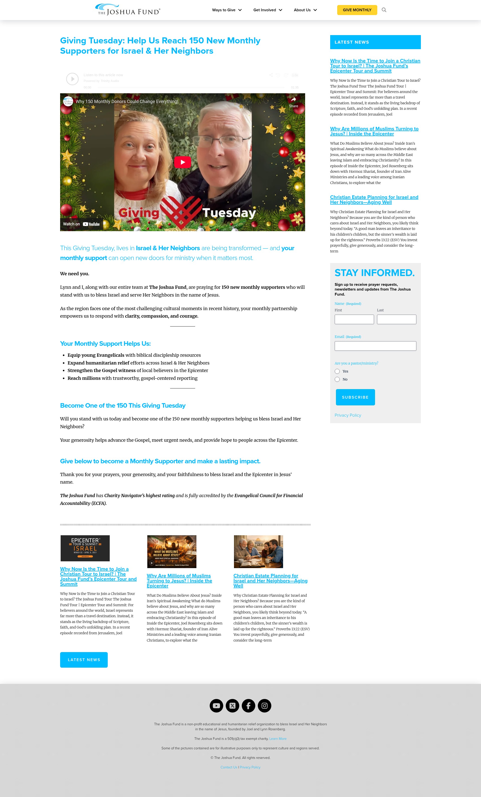 Landing Page