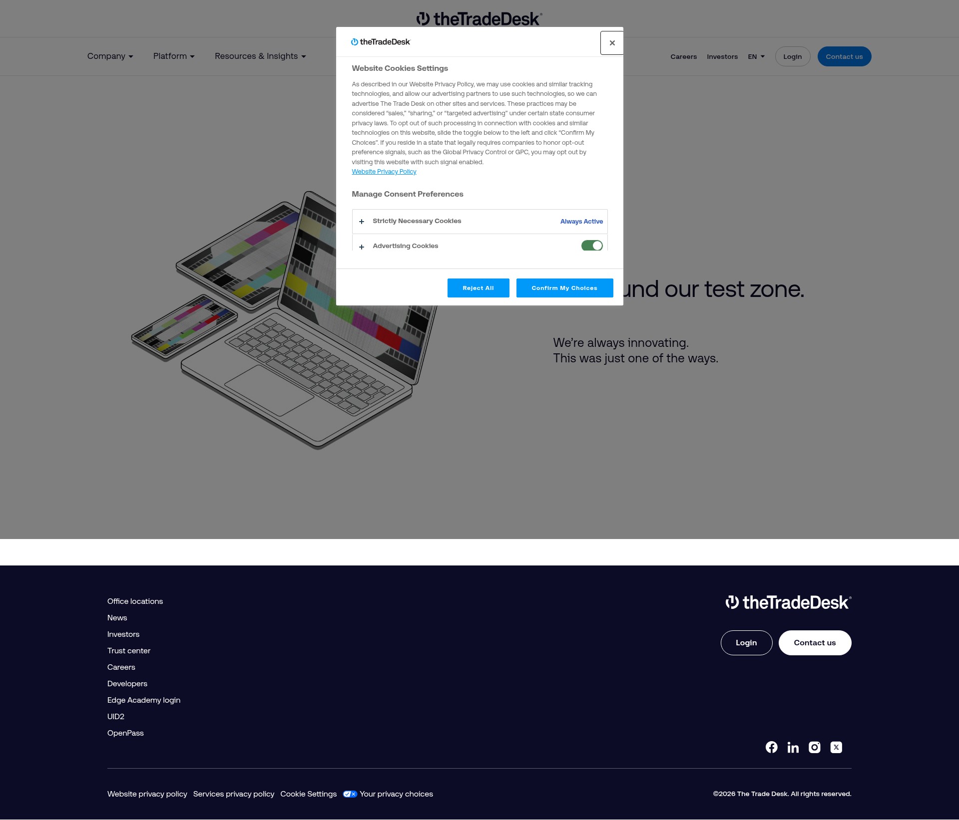 Landing Page