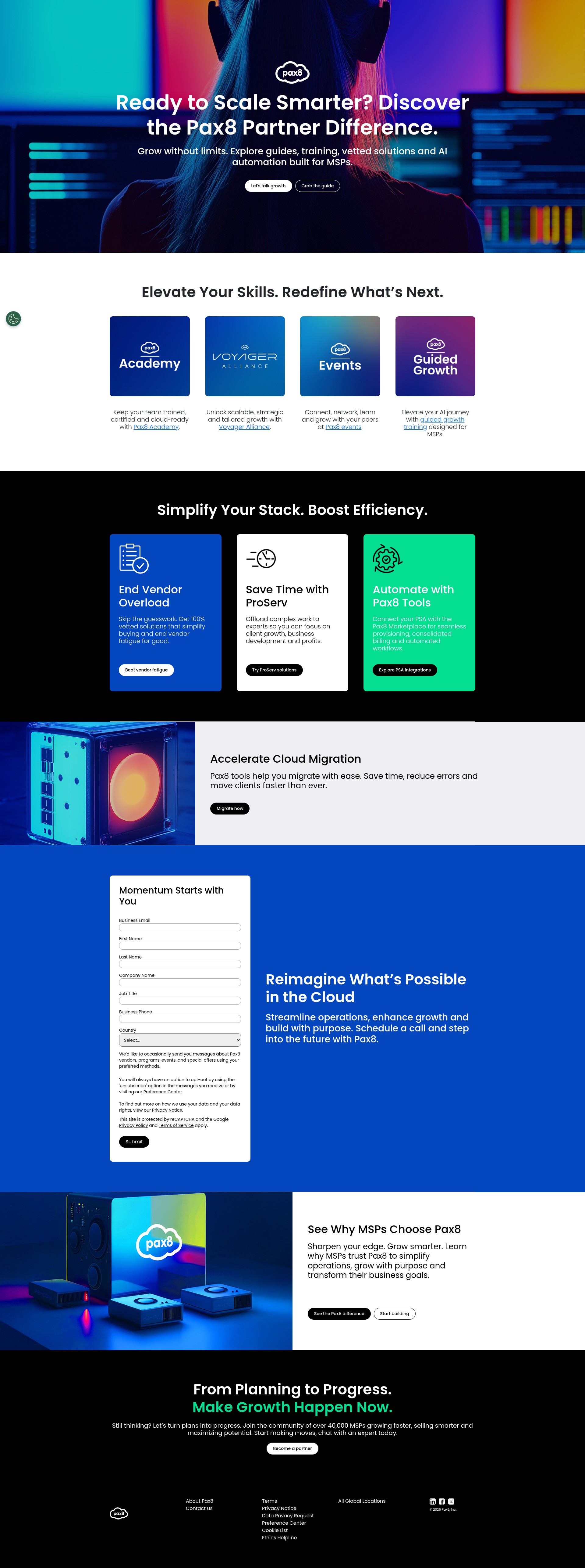 Landing Page