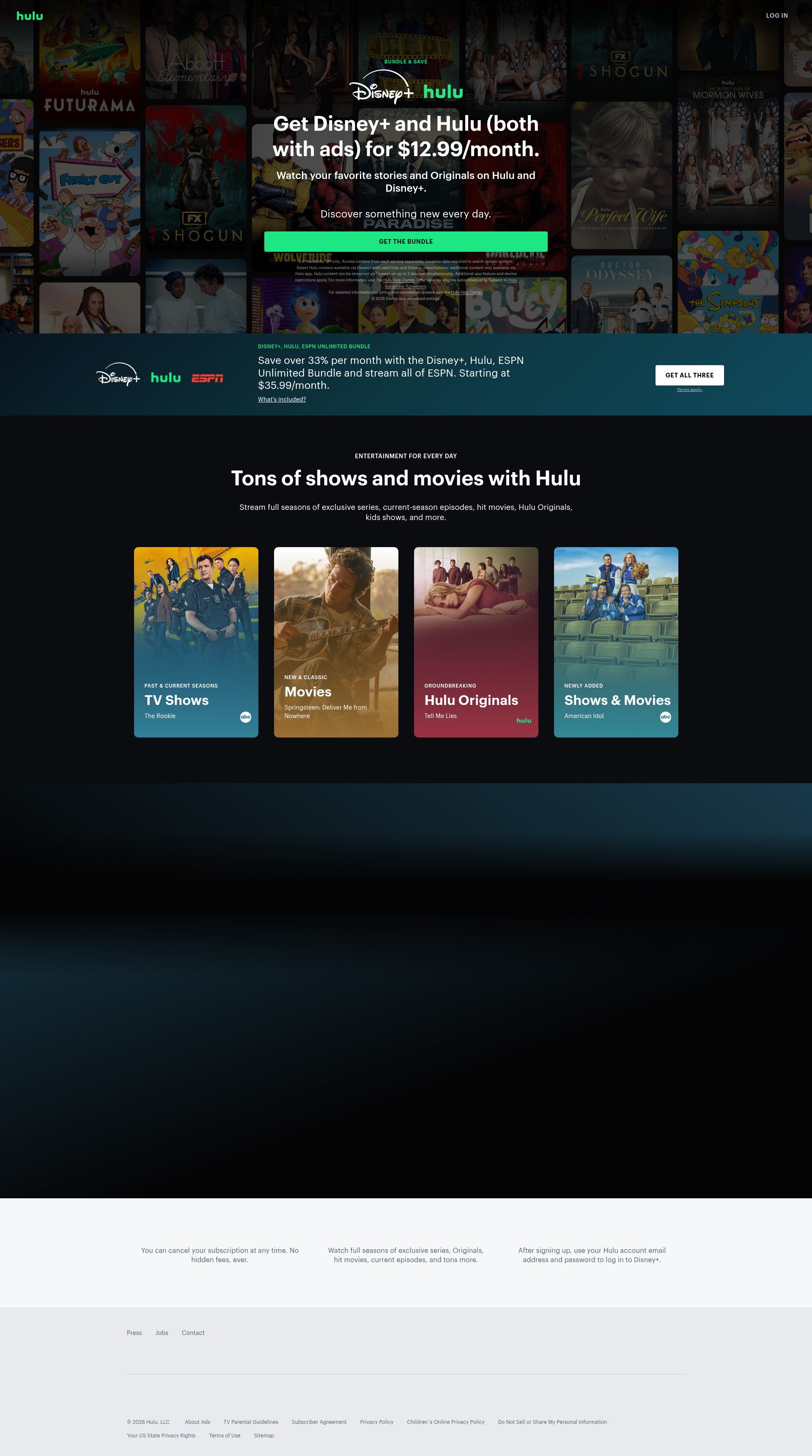 Landing Page