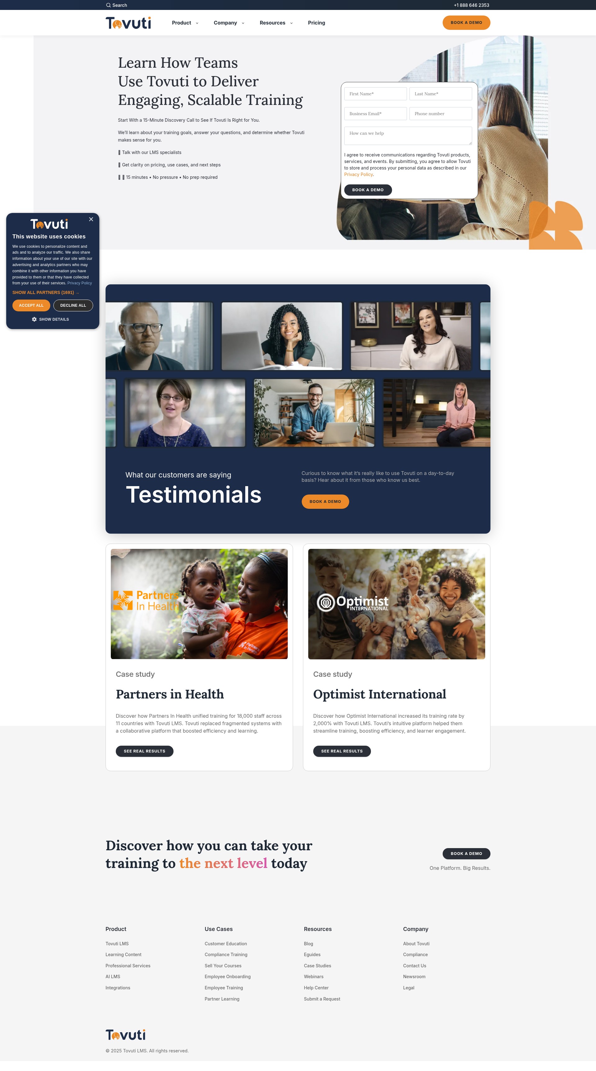 Landing Page