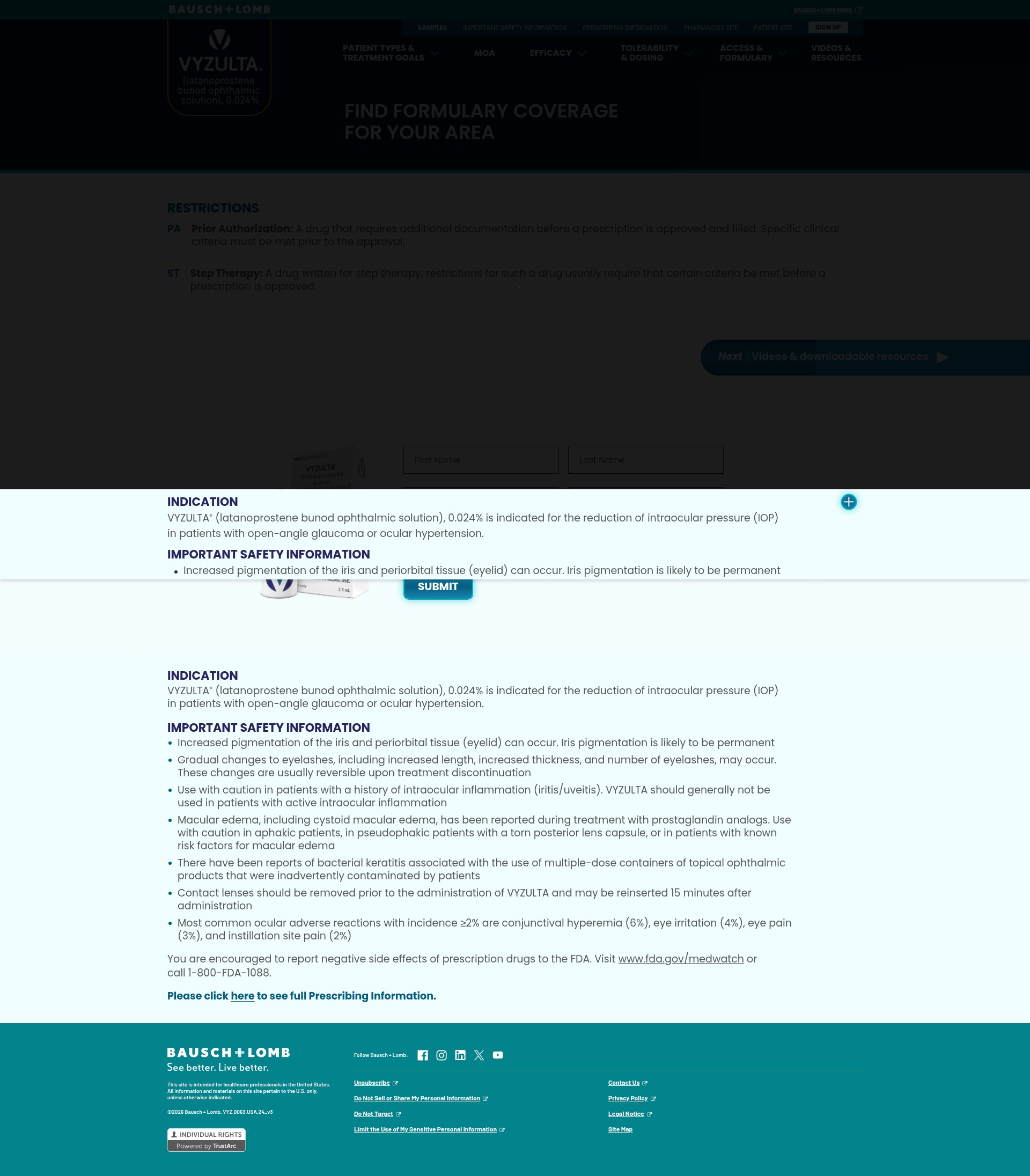 Landing Page