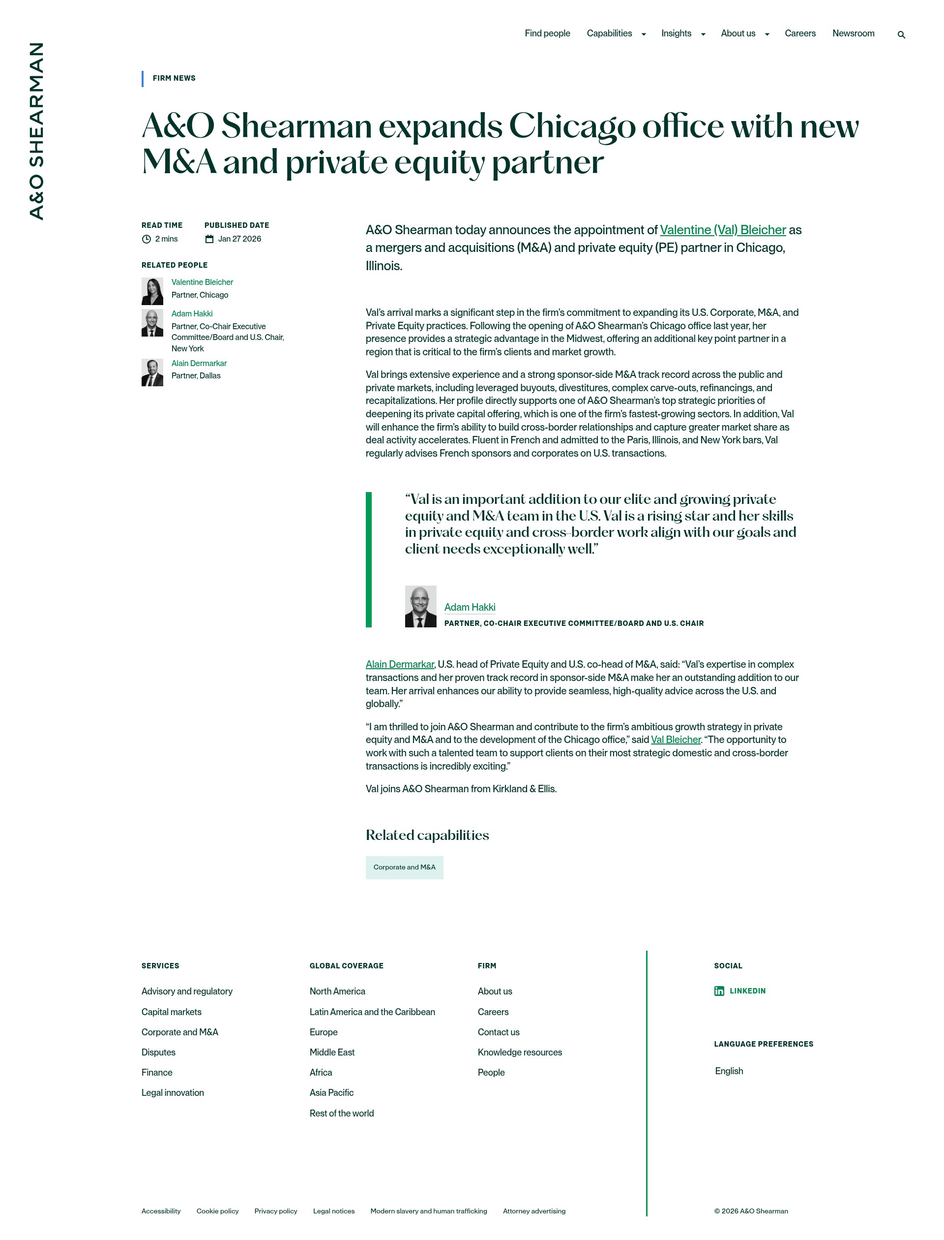 Landing Page