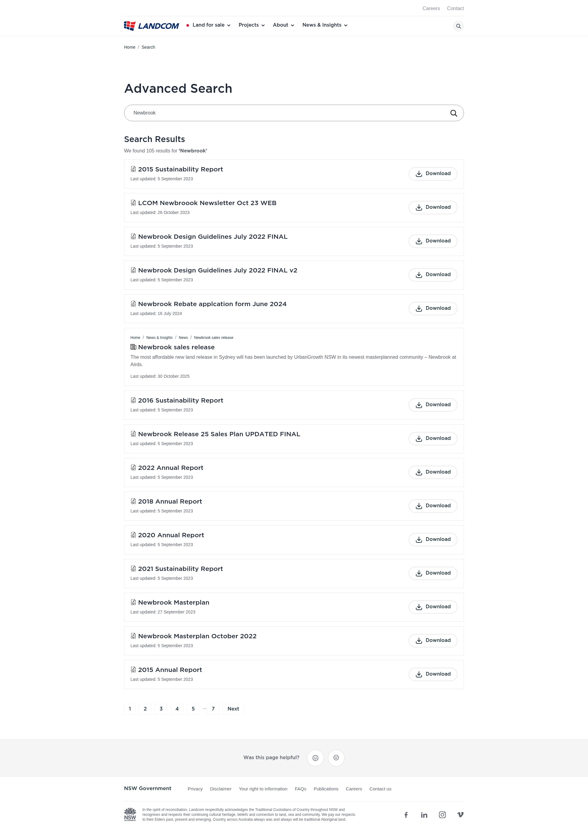 Landing Page