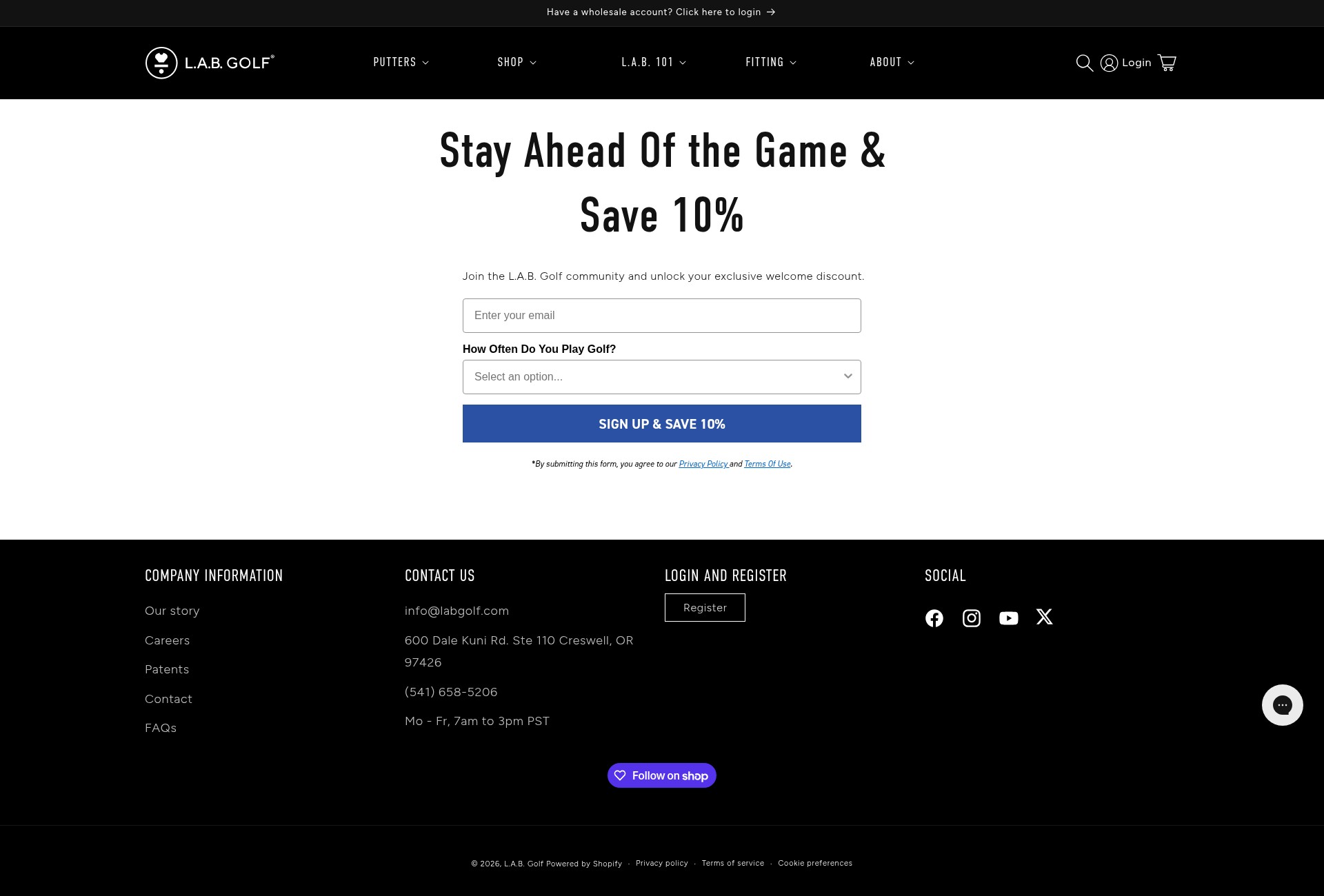 Landing Page