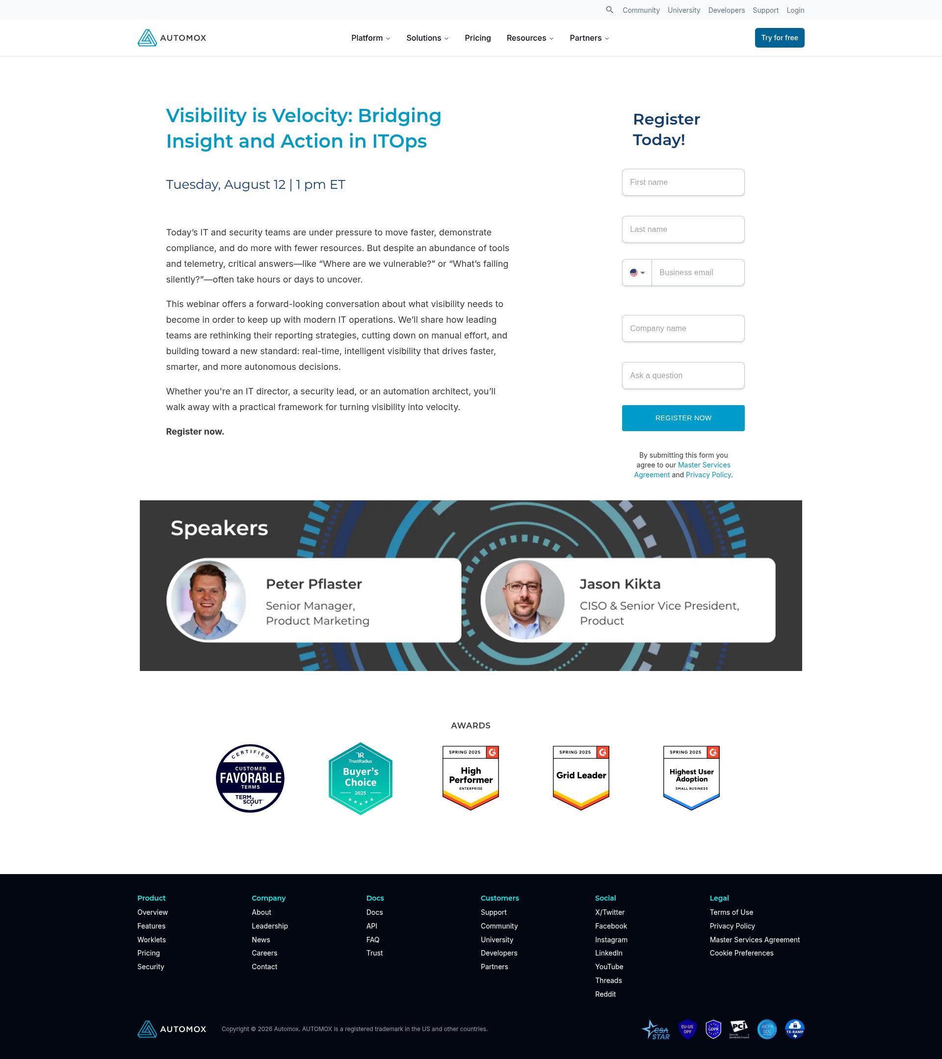 Landing Page