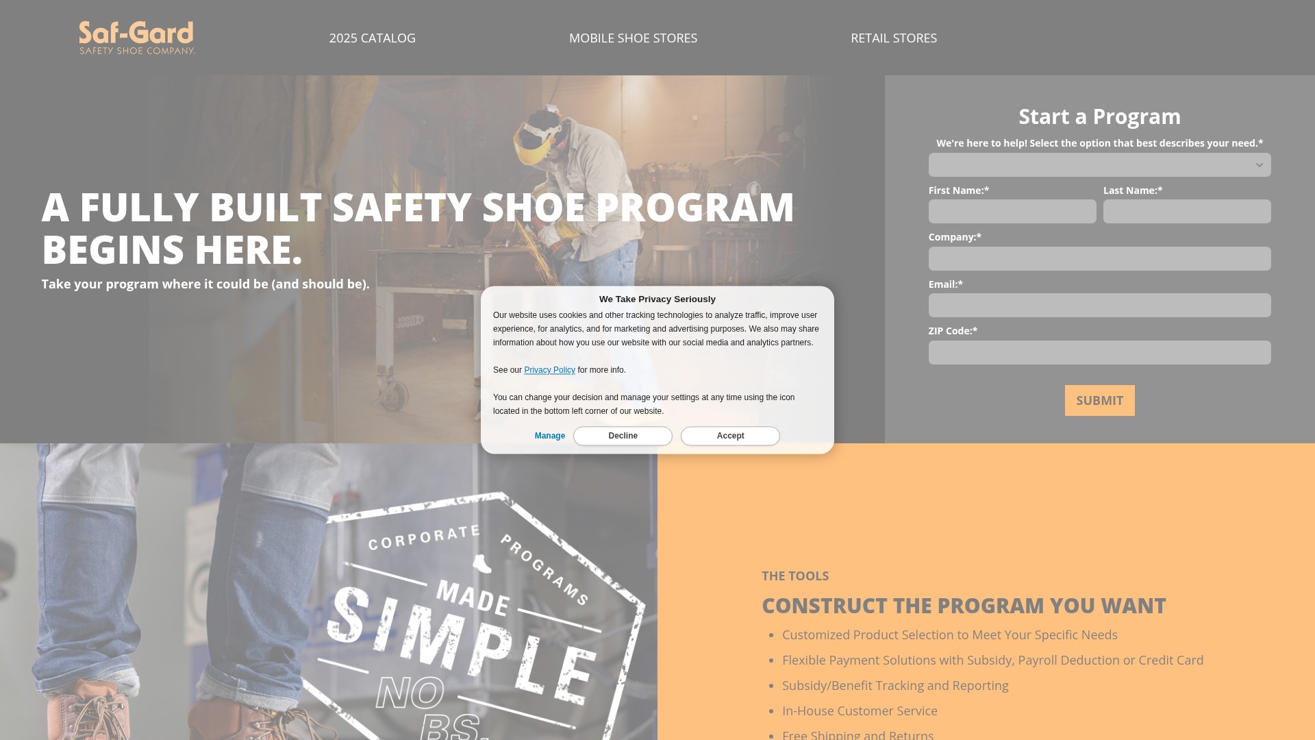 Landing Page