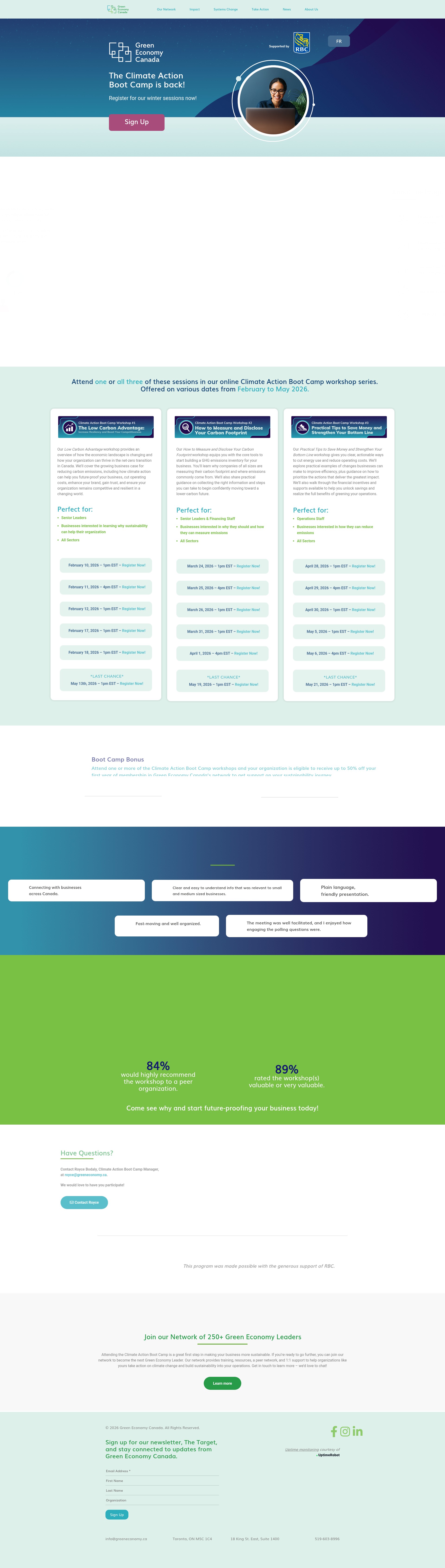 Landing Page