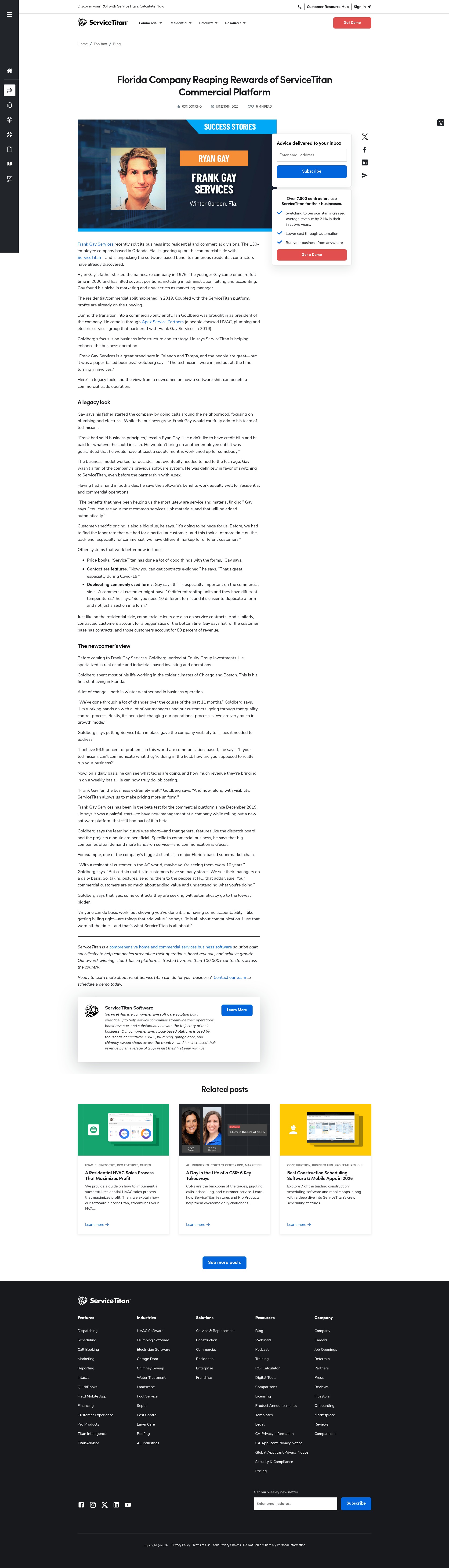 Landing Page