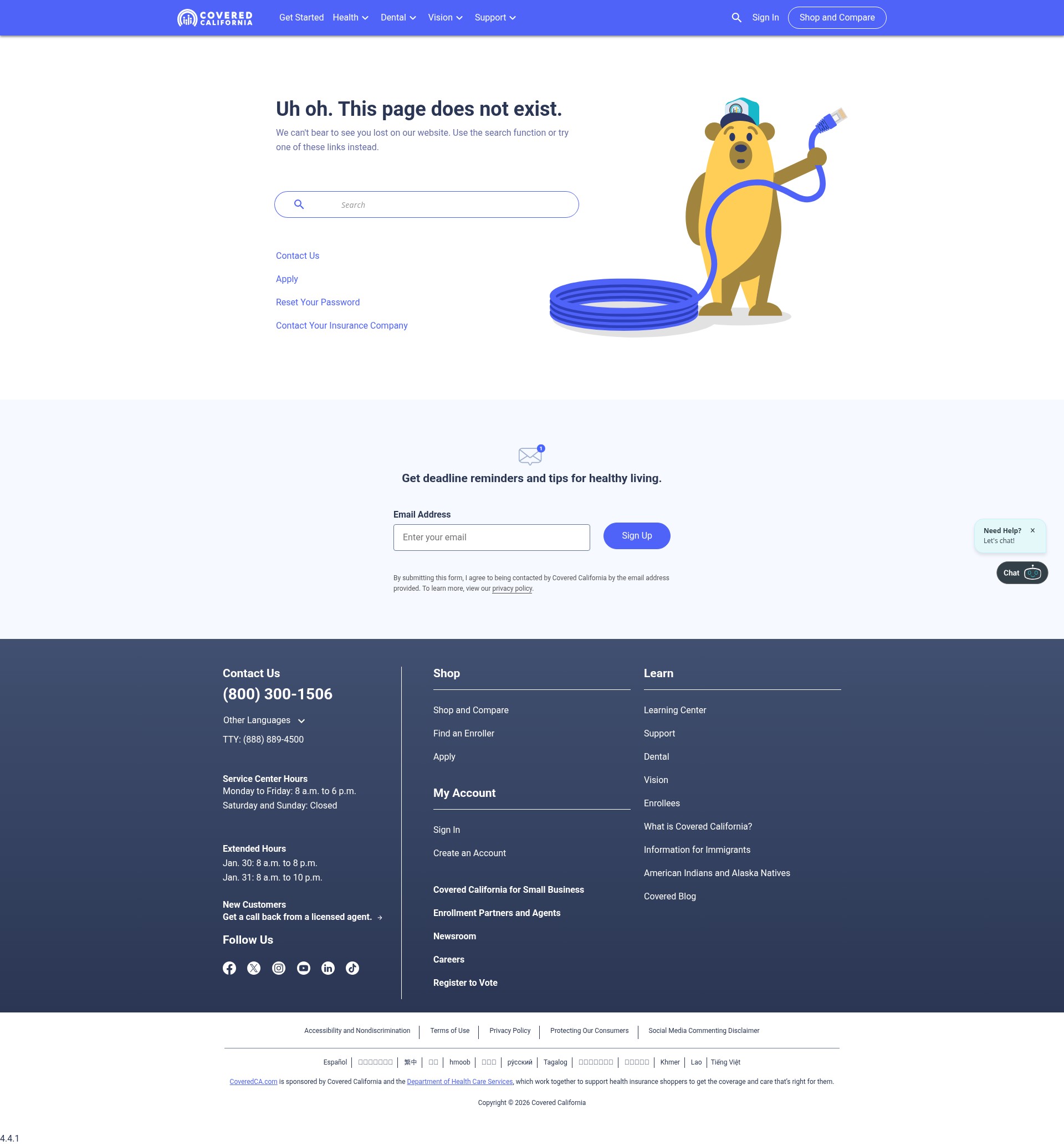 Landing Page