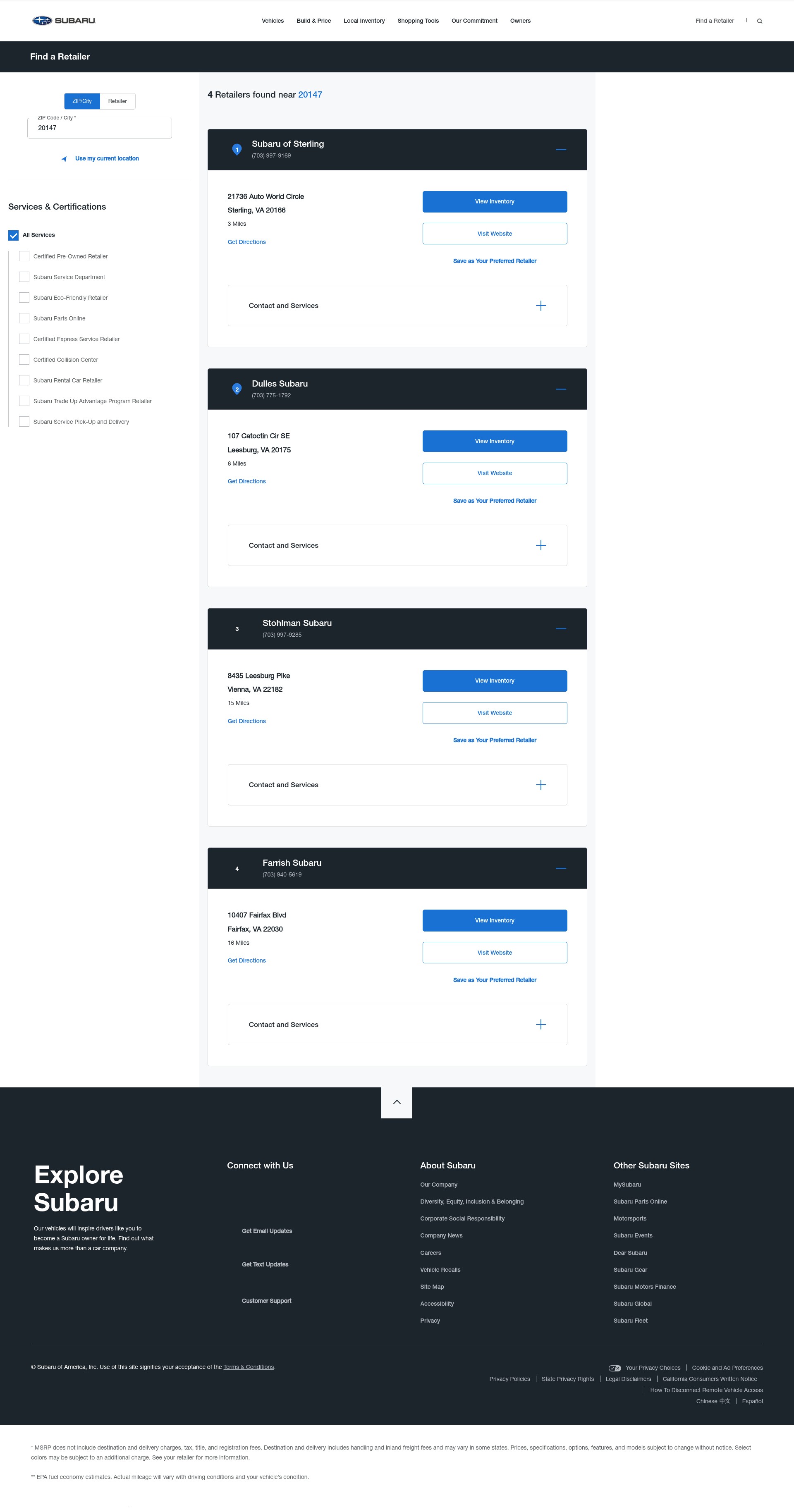 Landing Page
