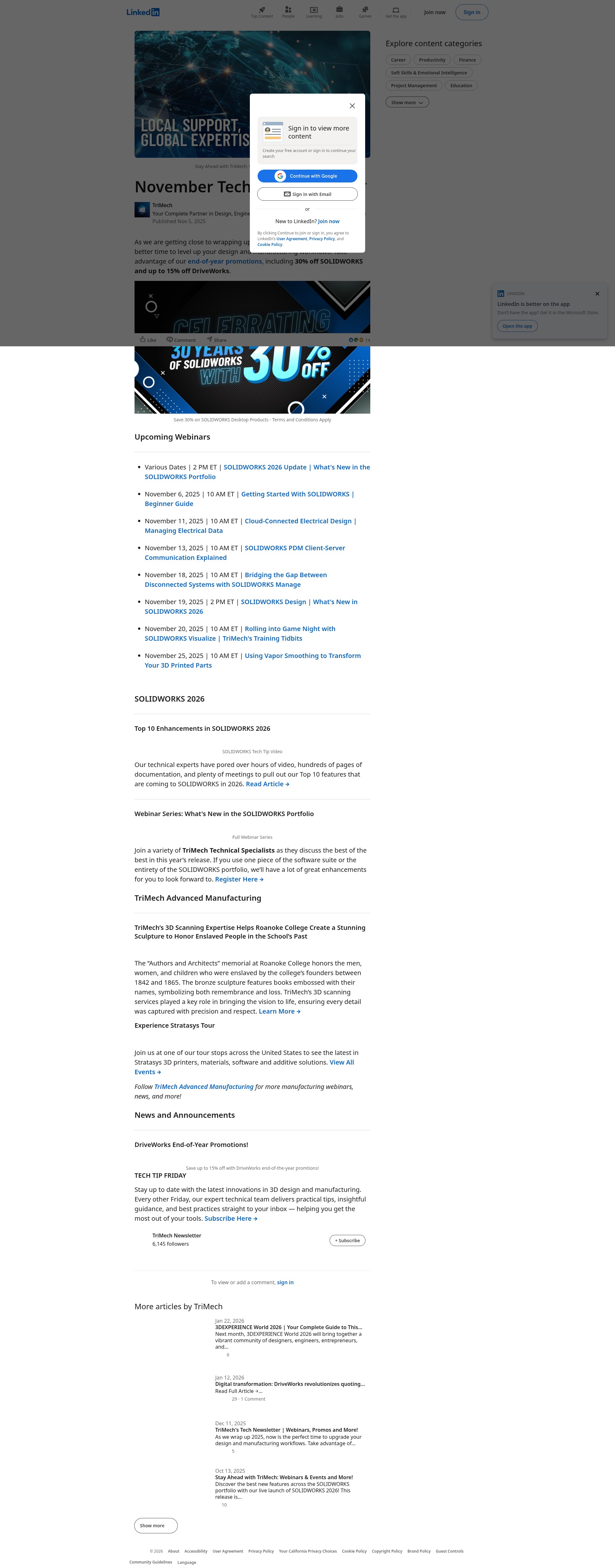 Landing Page