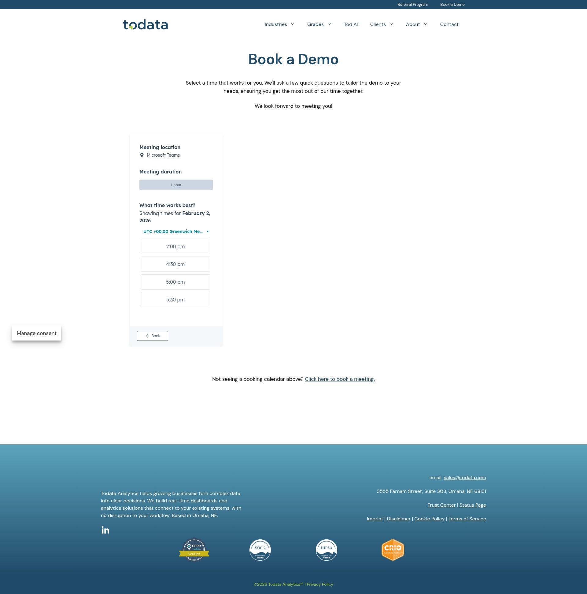 Landing Page