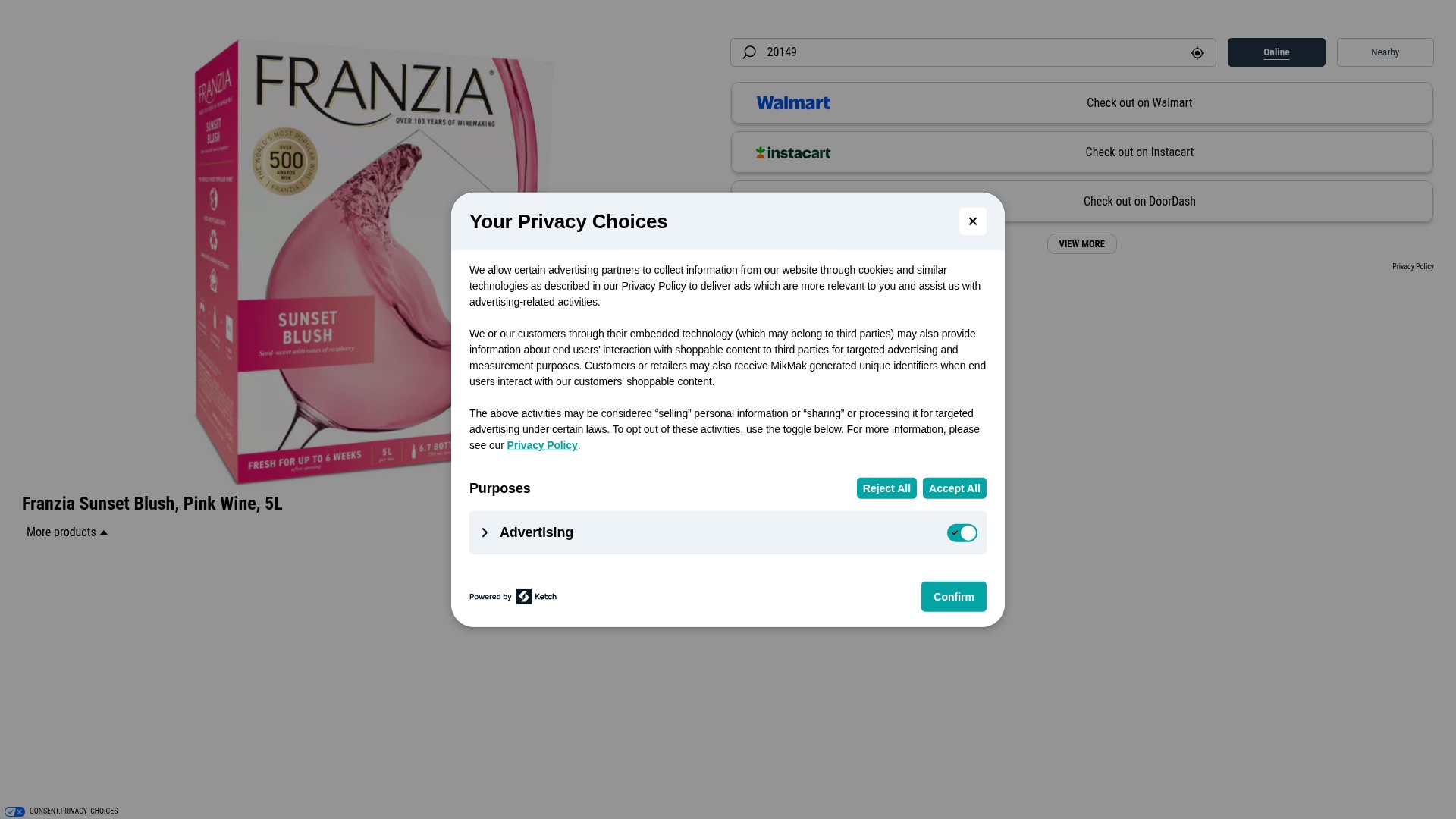 Landing Page