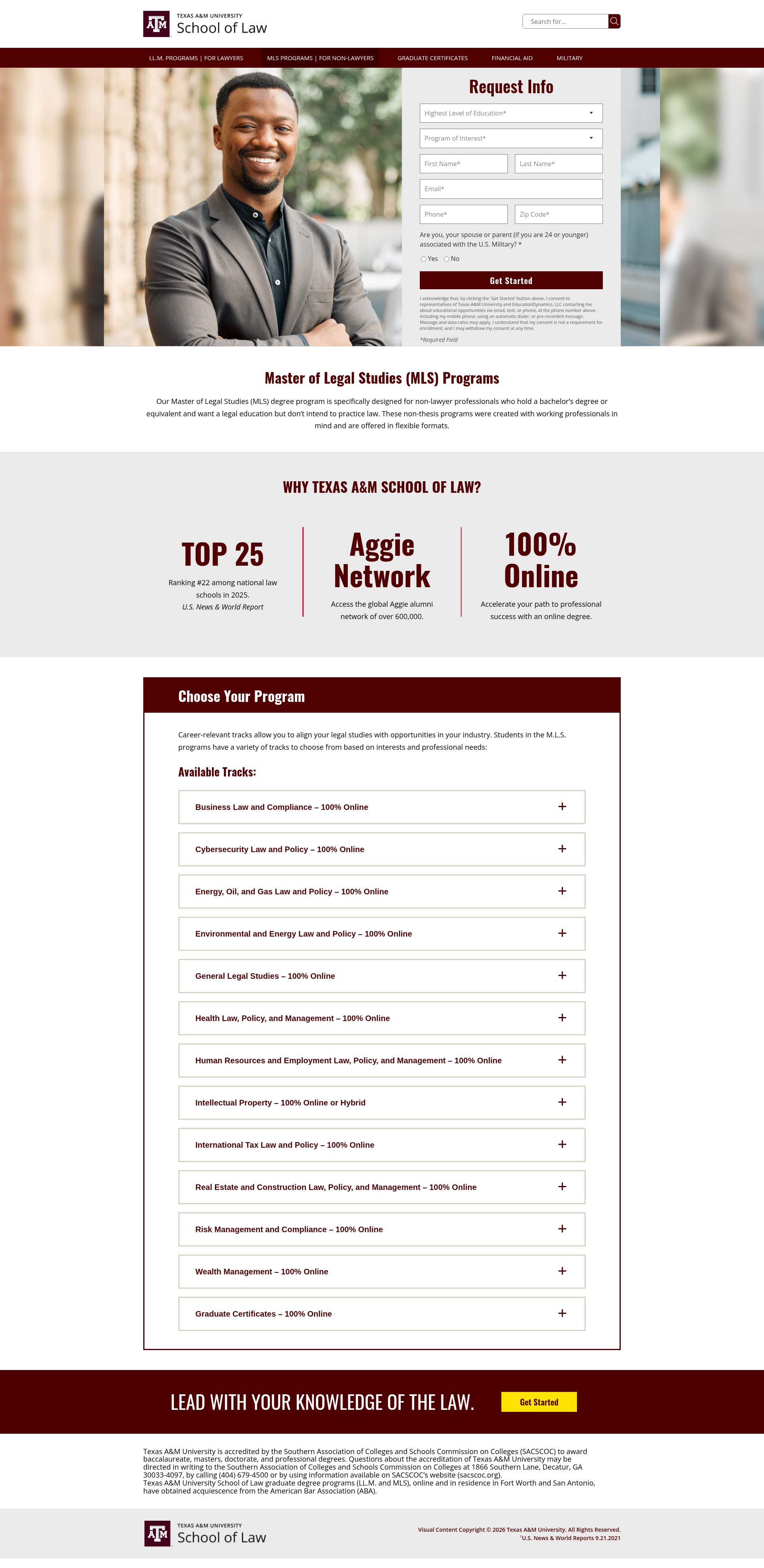 Landing Page