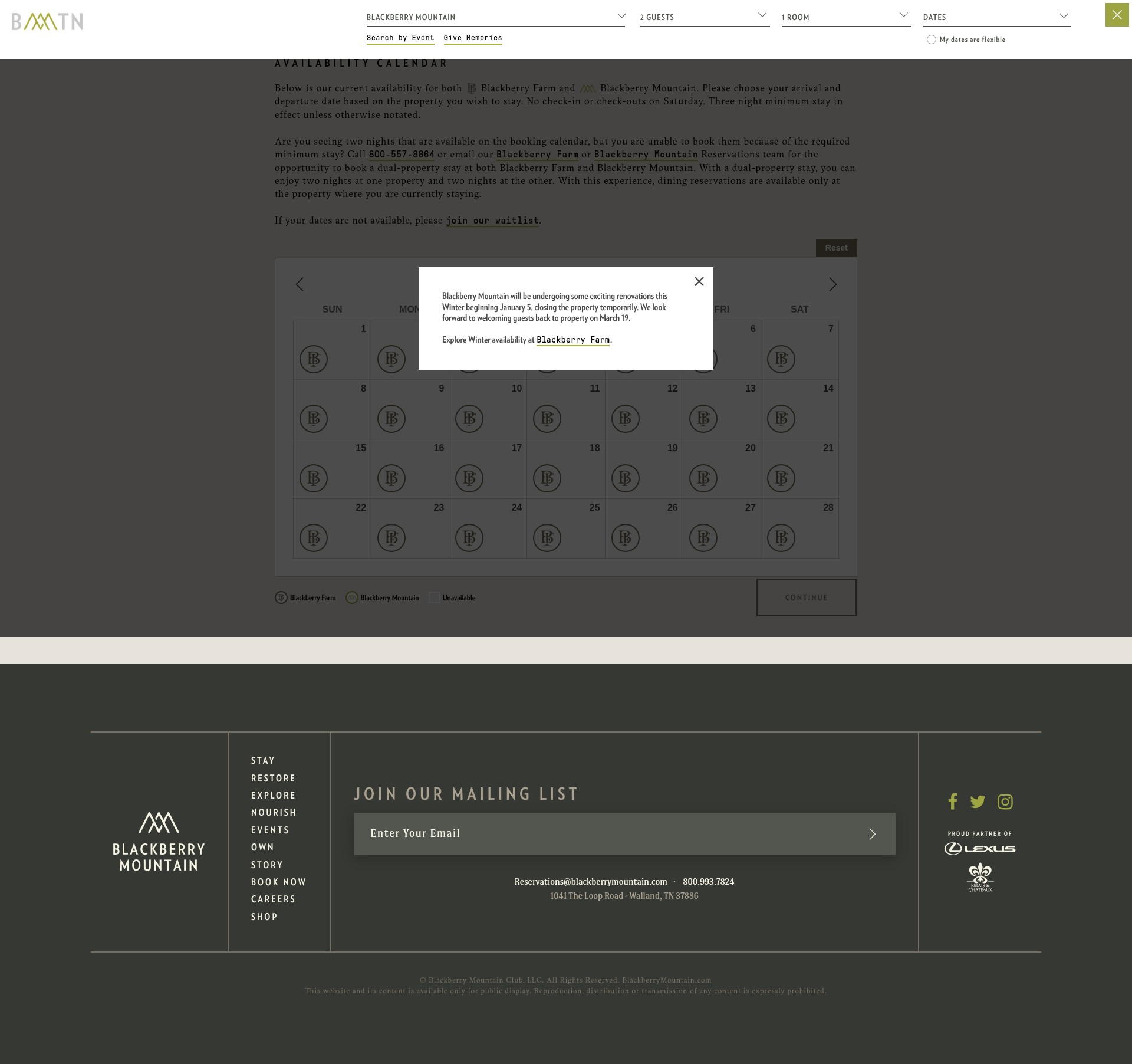 Landing Page