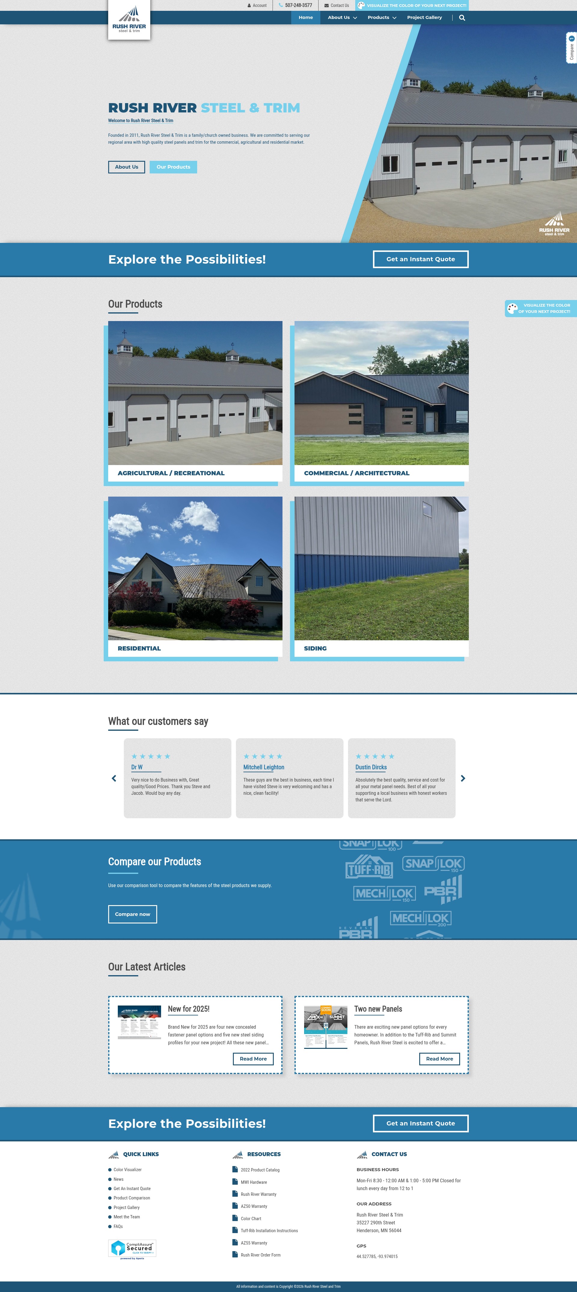 Landing Page