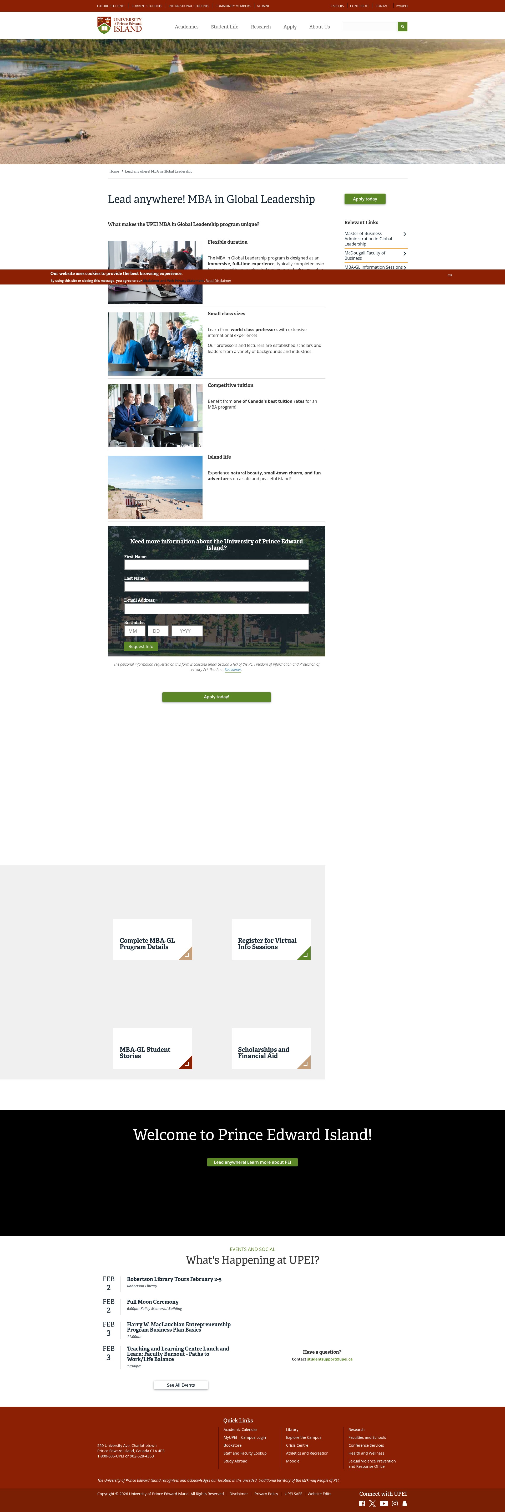 Landing Page