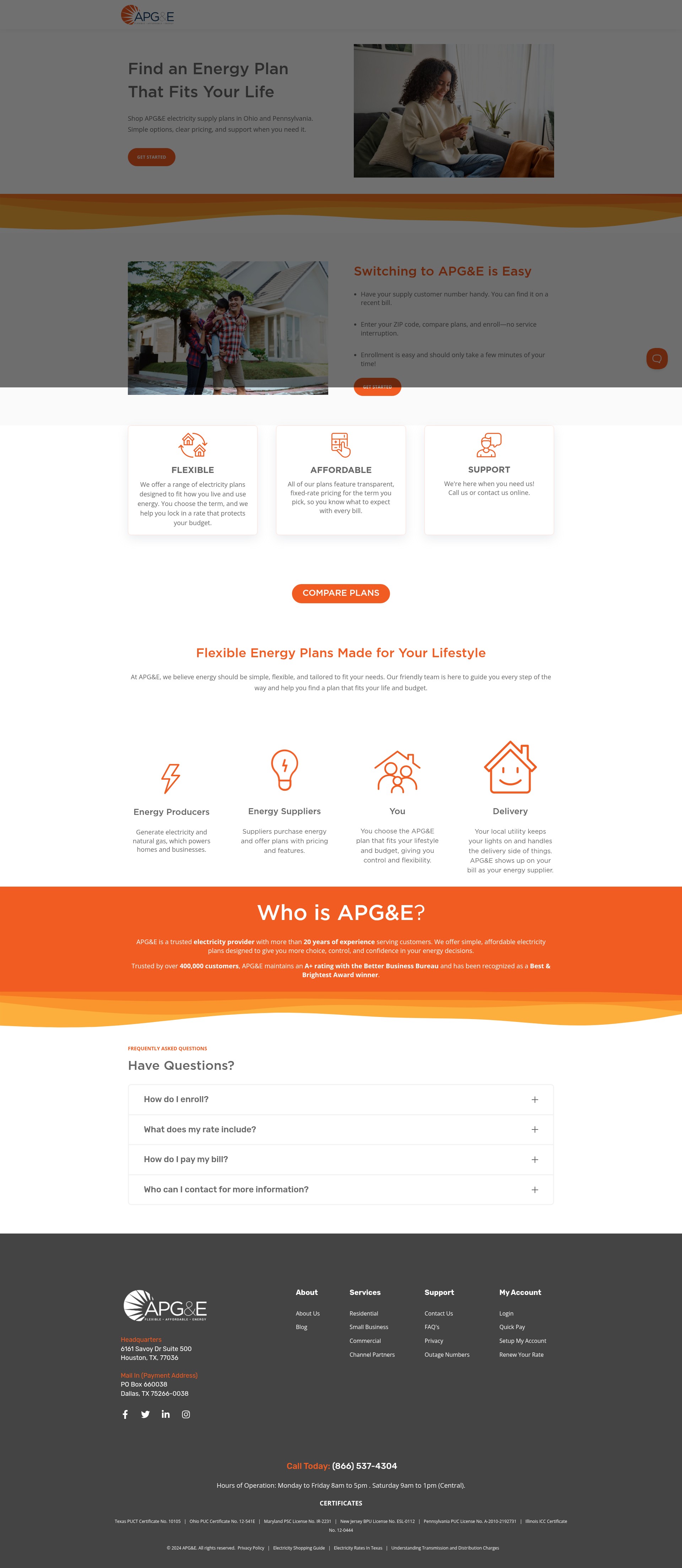 Landing Page