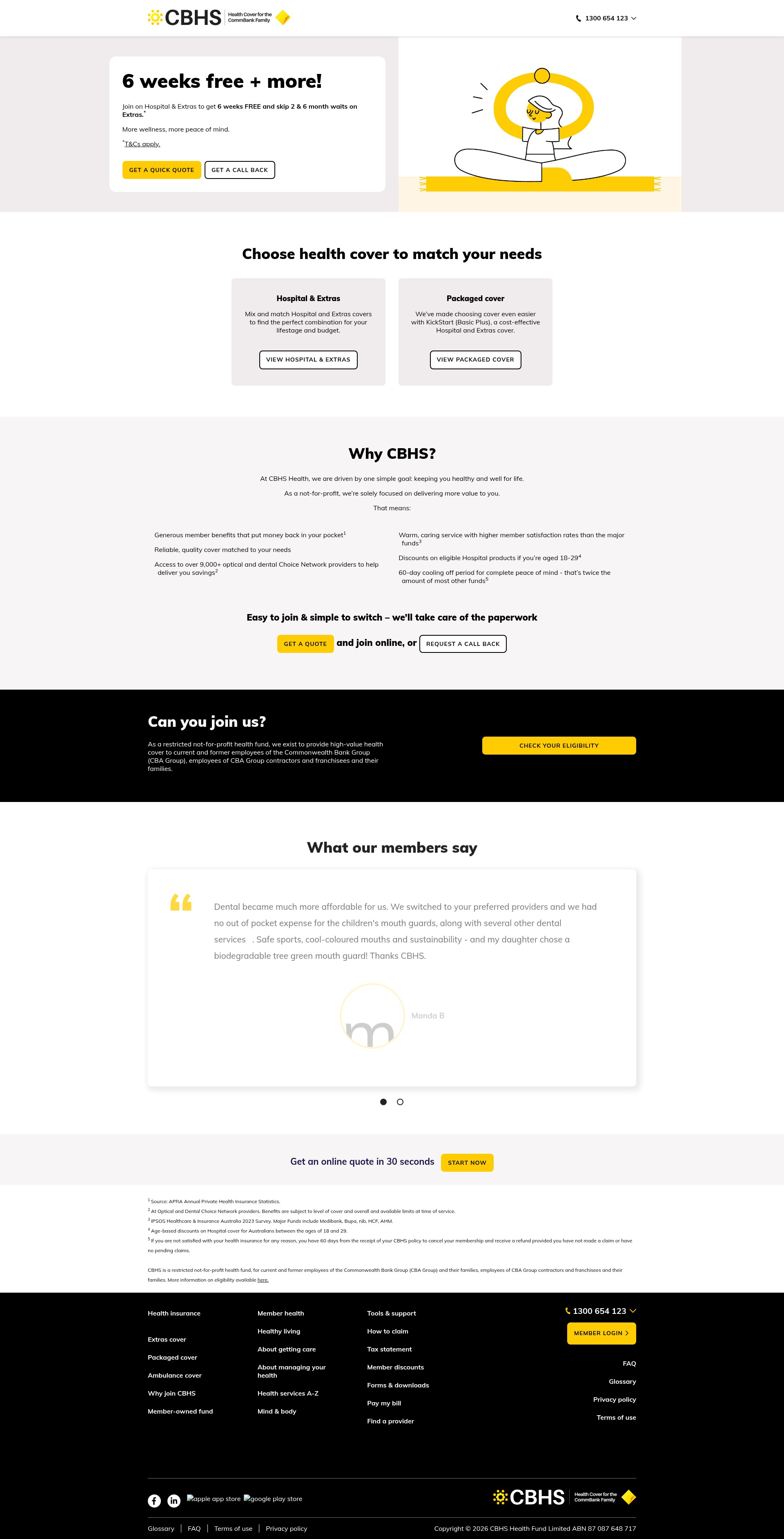 Landing Page