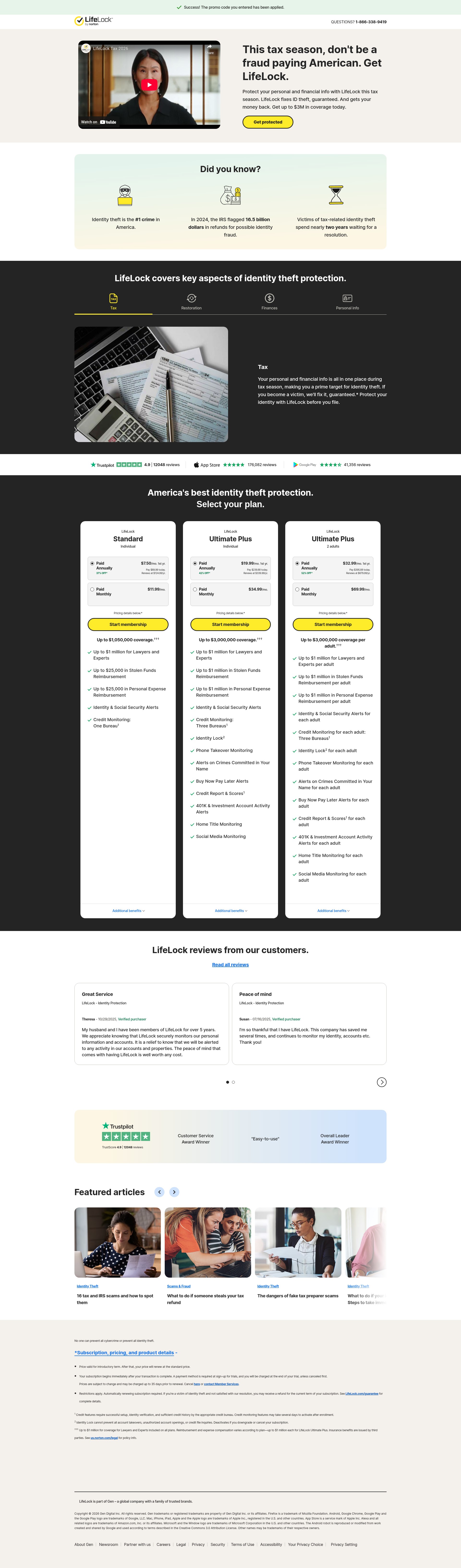 Landing Page